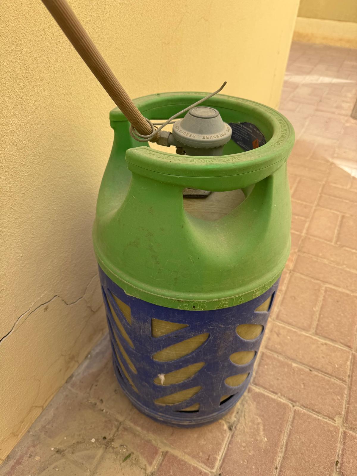 WOQOD (Shafaf) 12 KG Gas Cylinder with Regulator - Image 2