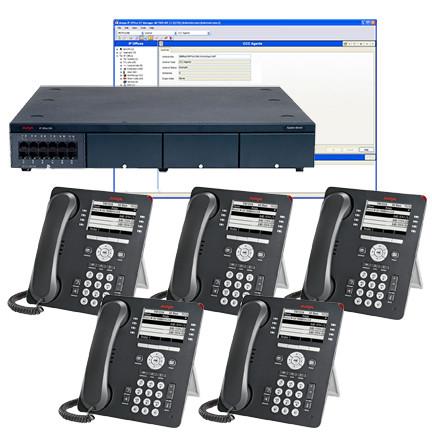 Avaya IP Office Phone System with 6 1416 Digital Phones - Image 4