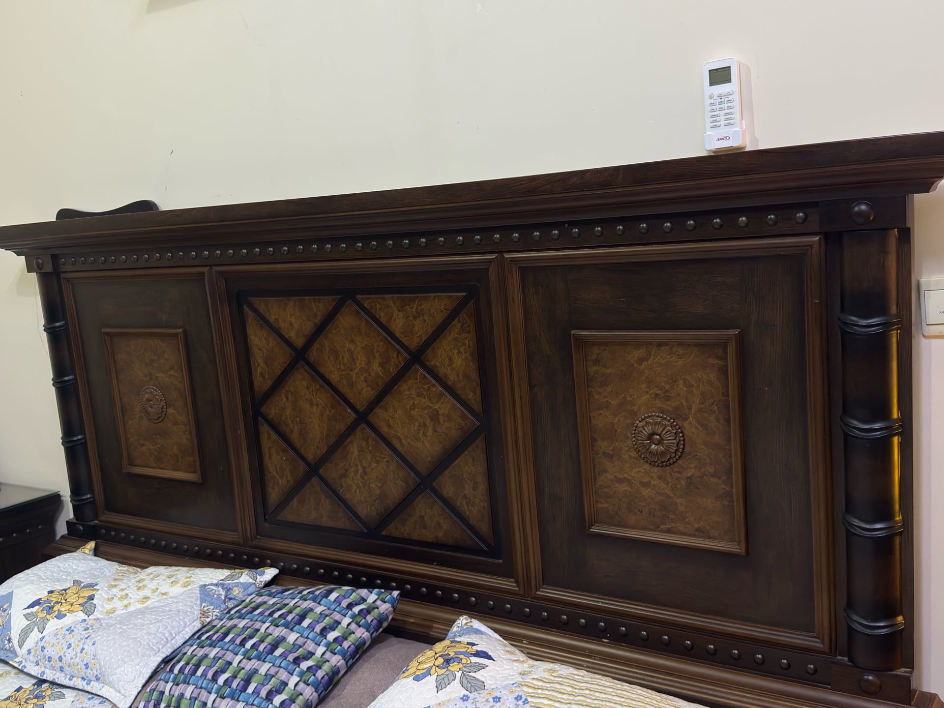 King size bed with mattress (180*200) - Image 2