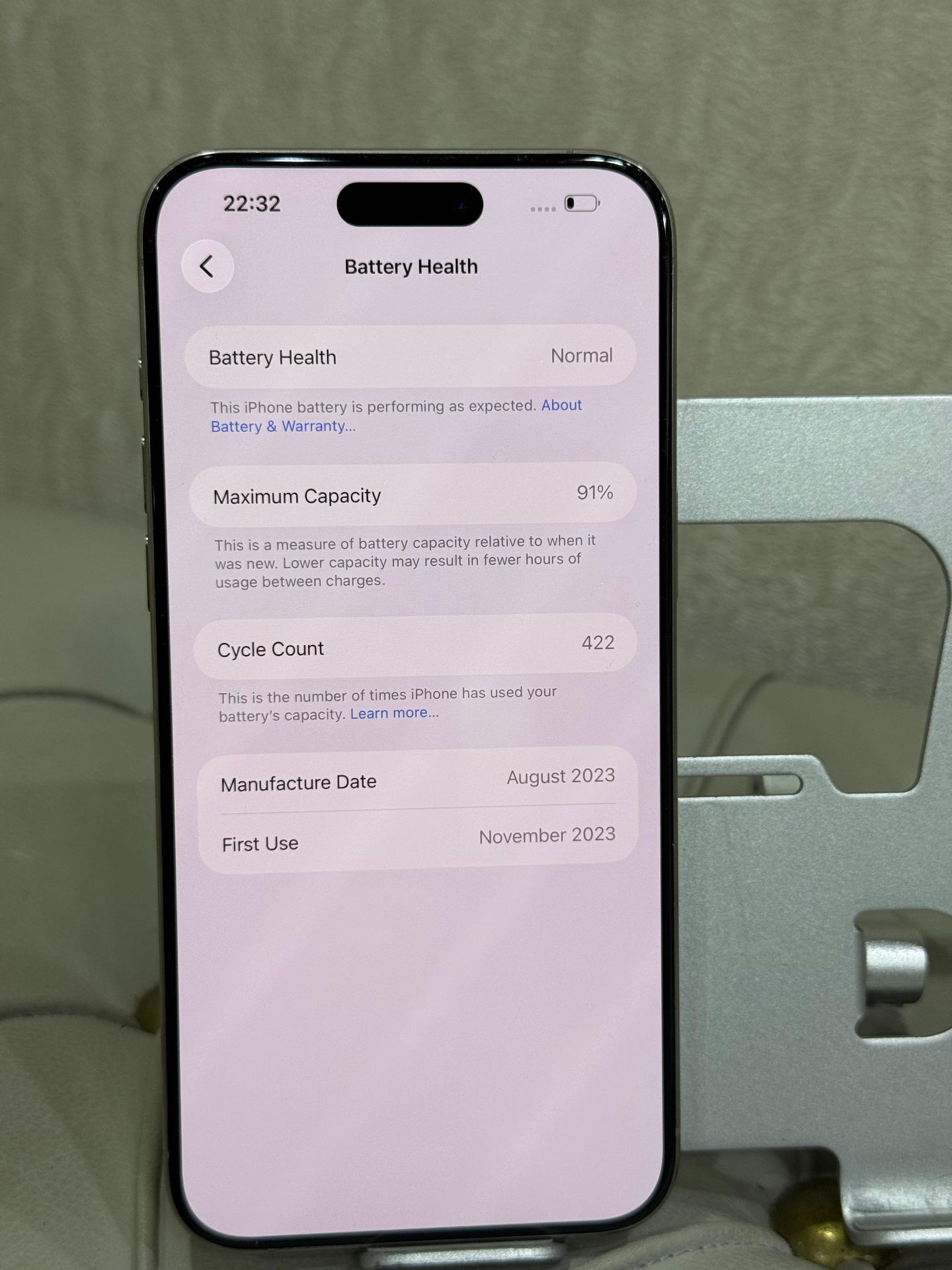 iPhone 15 Pro Max | 91% Battery | 256GB  - Image 2