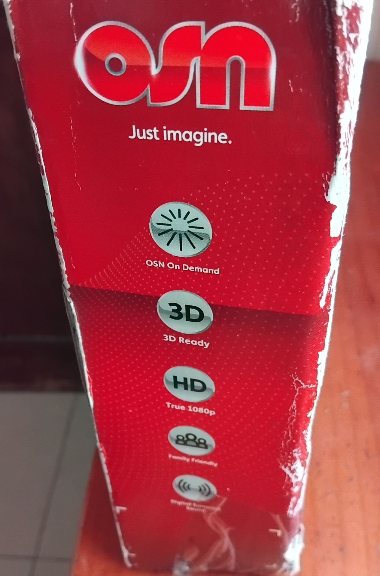 OSN DECODER RECEIVER NEW NOT USED IN ORIGINAL BOX WITH SMARTCART CARD 3D HD - Image 10