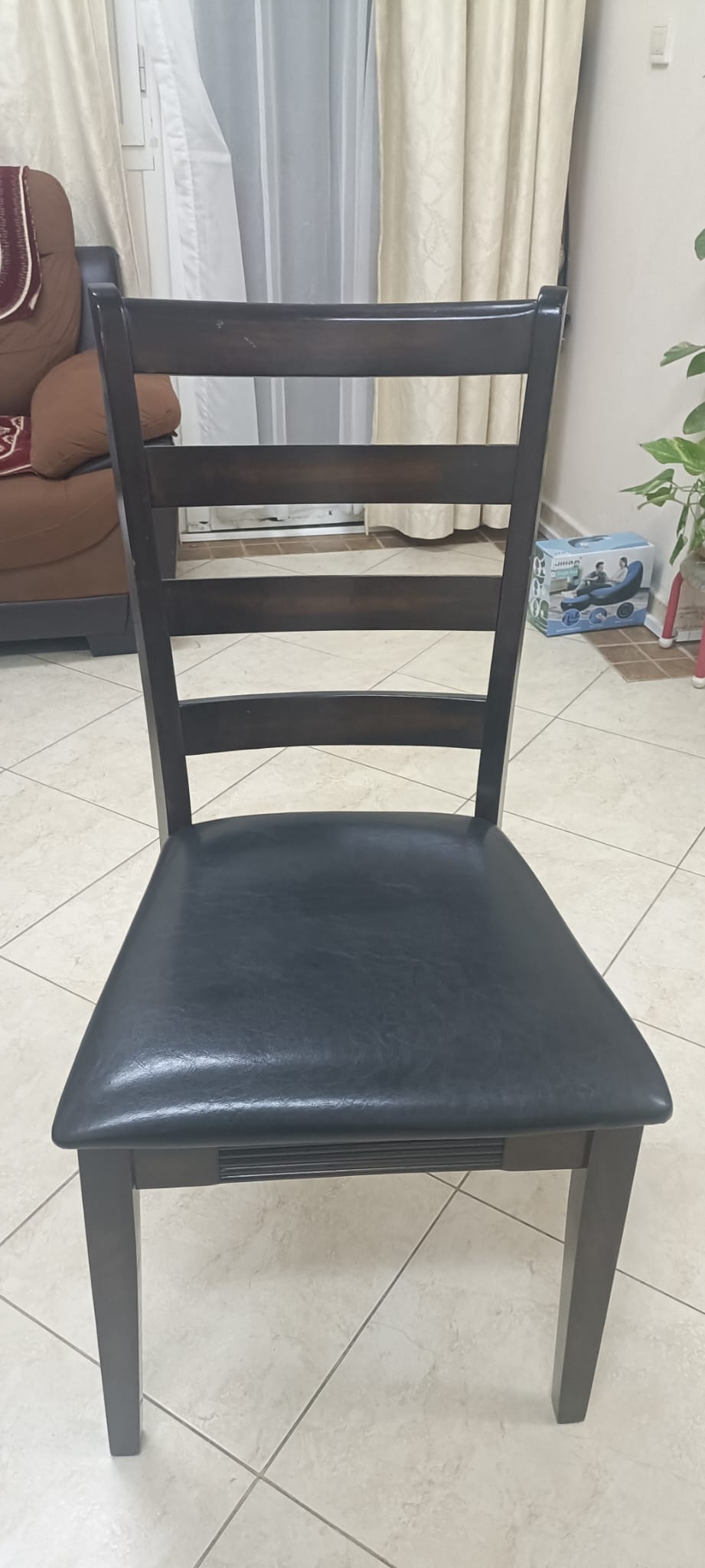 Rosewood Dining Table with 8 Chairs (Lightly Used) - Image 4