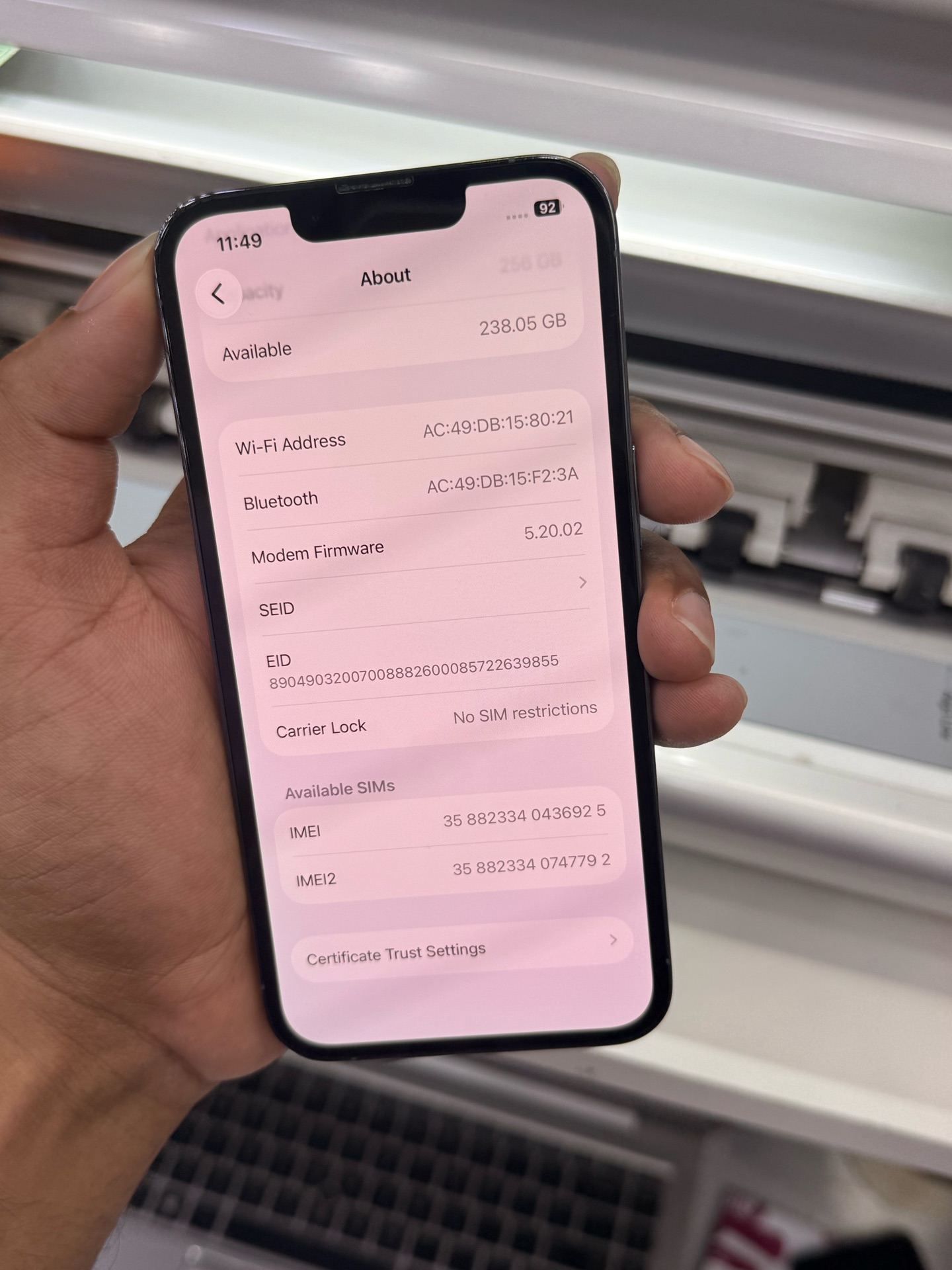 iPhone 13 Pro 256 gb very neat and clean  - Image 6