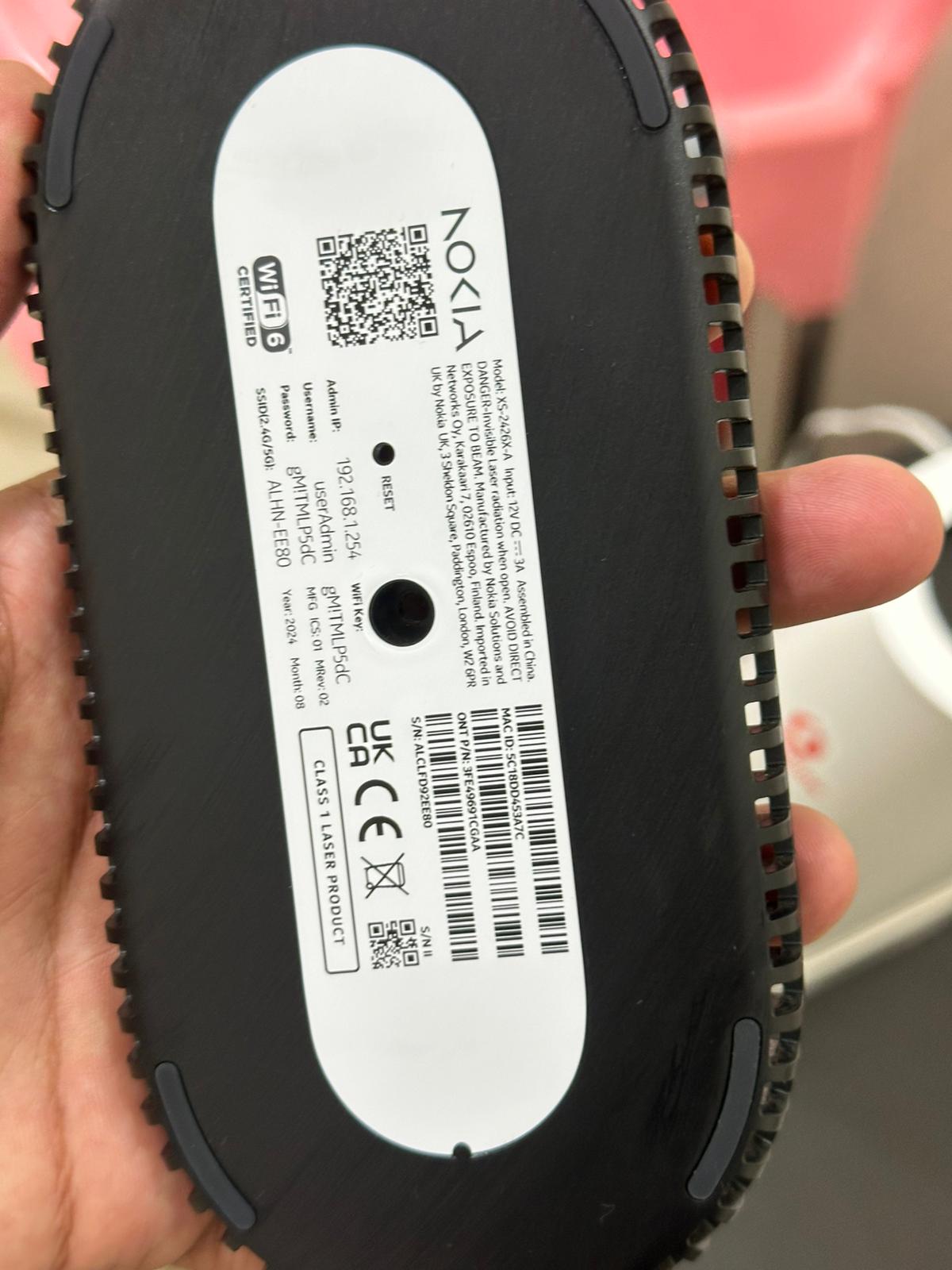 NOKIA XS-2426X-A WiFi 6 Router - Image 4