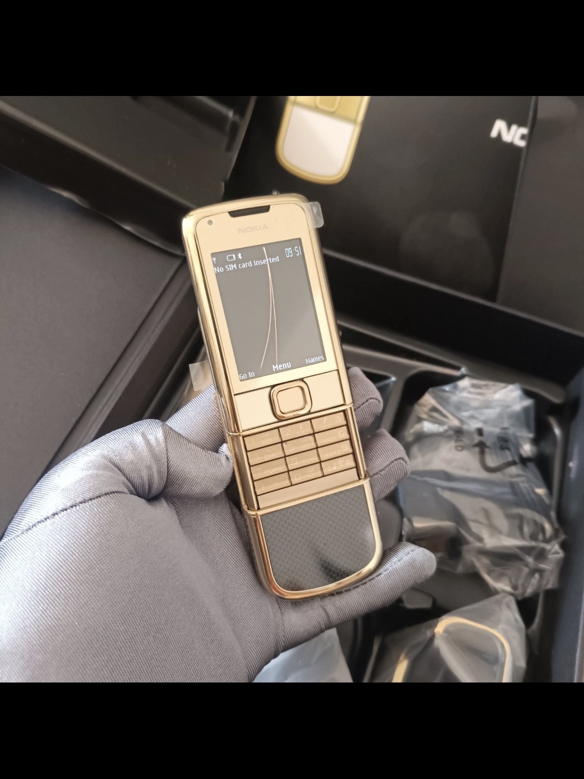 PRELOVED GENUINE NOKIA 8800 GOLD ARTE - Image 10