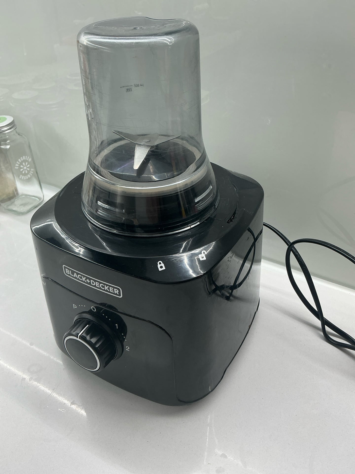 Black+Decker food processor/blender set - Image 2