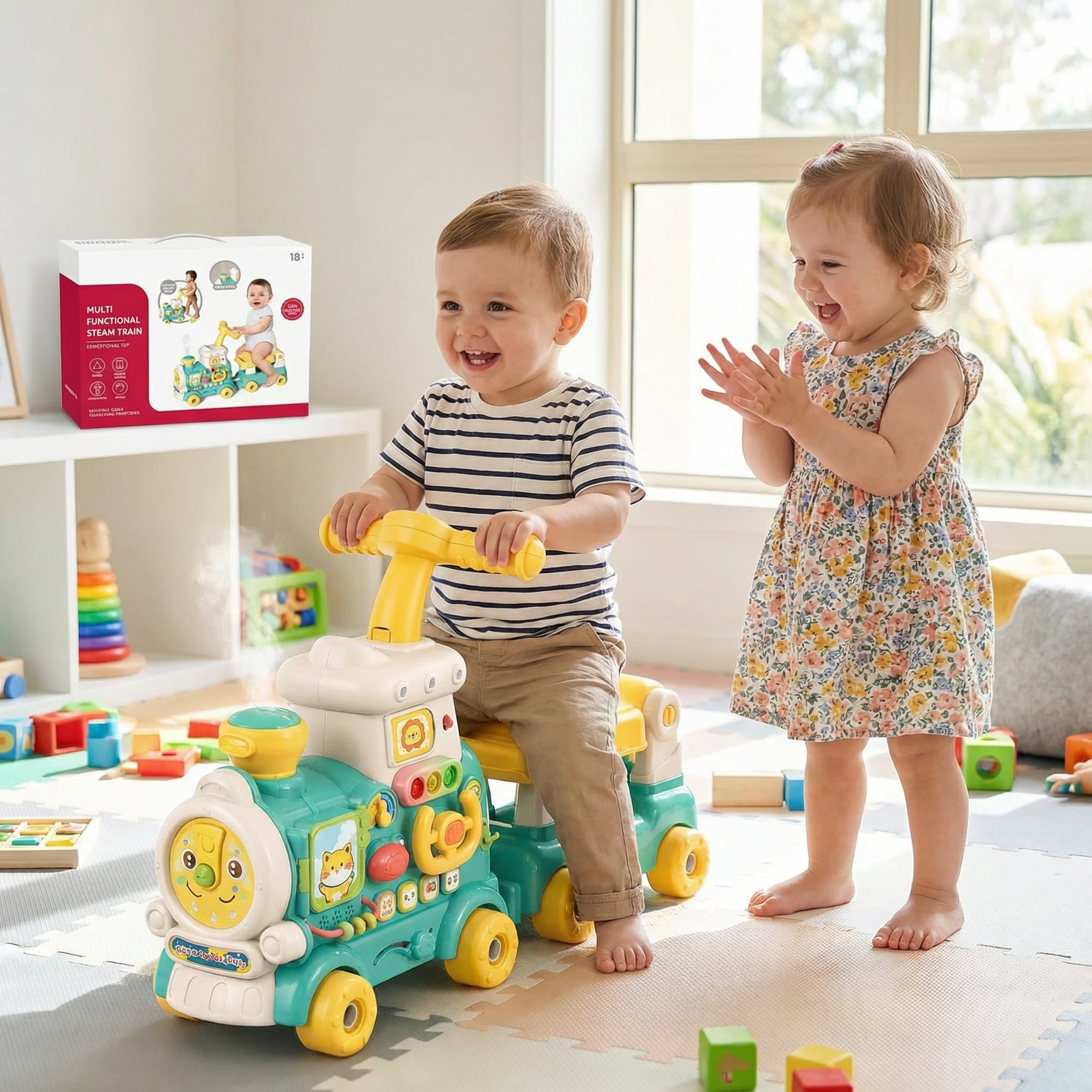 Multifunctional Steam Train Walker - Image 2