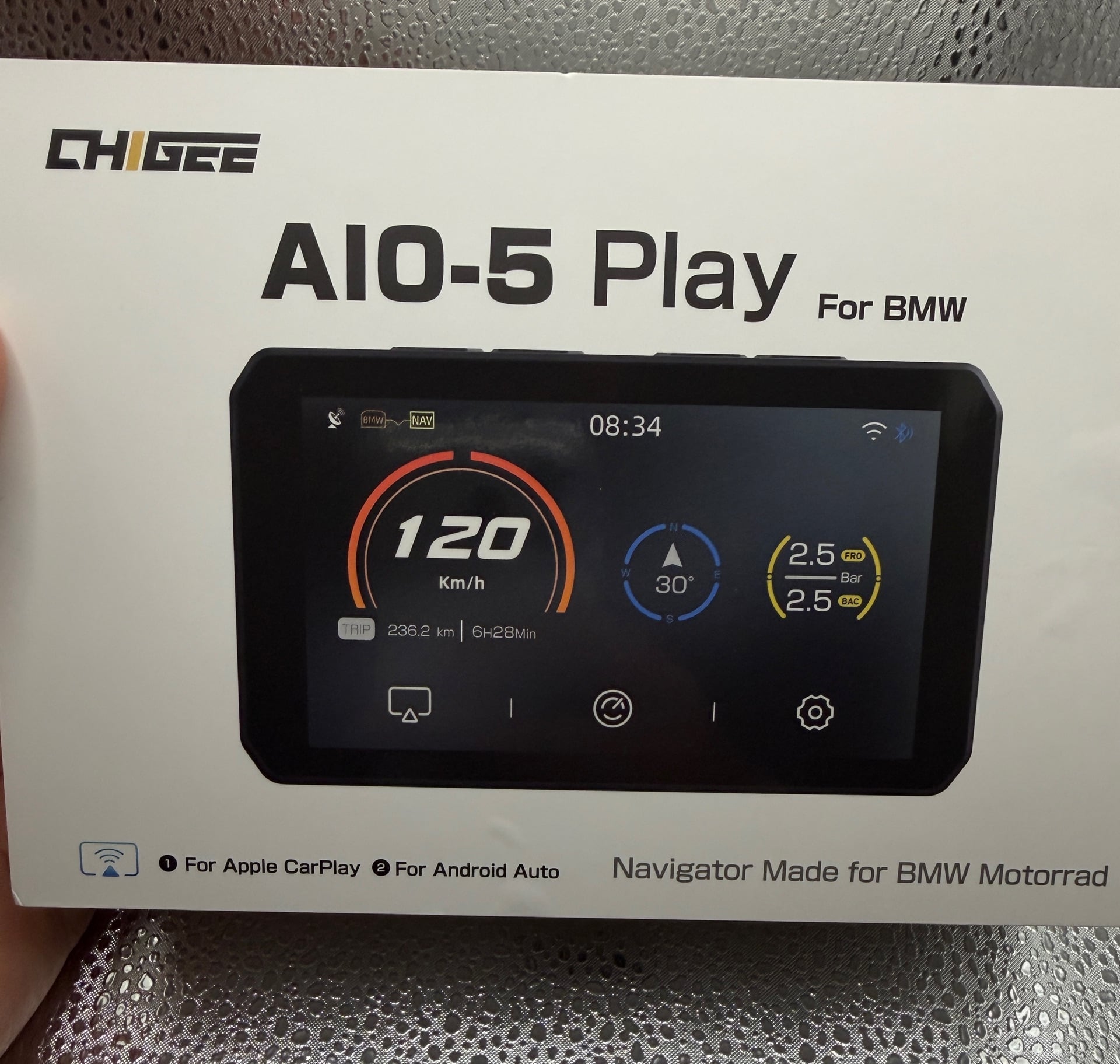 CHIGEE AIO-5 for BMW Motorcycles - Image 1