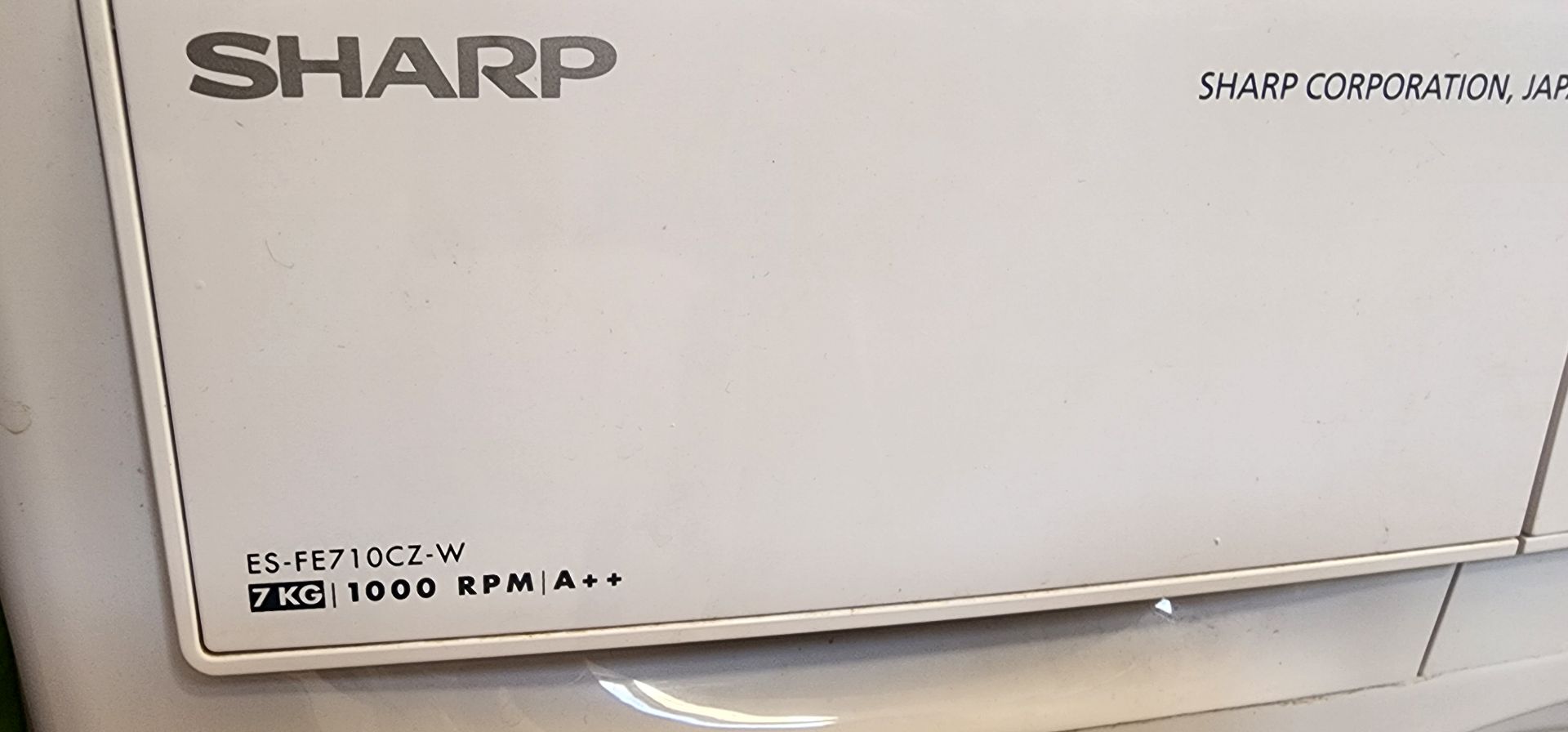 غسالة Sharp سعة 7 كجم بسرعة 1000 RPM - Image 7