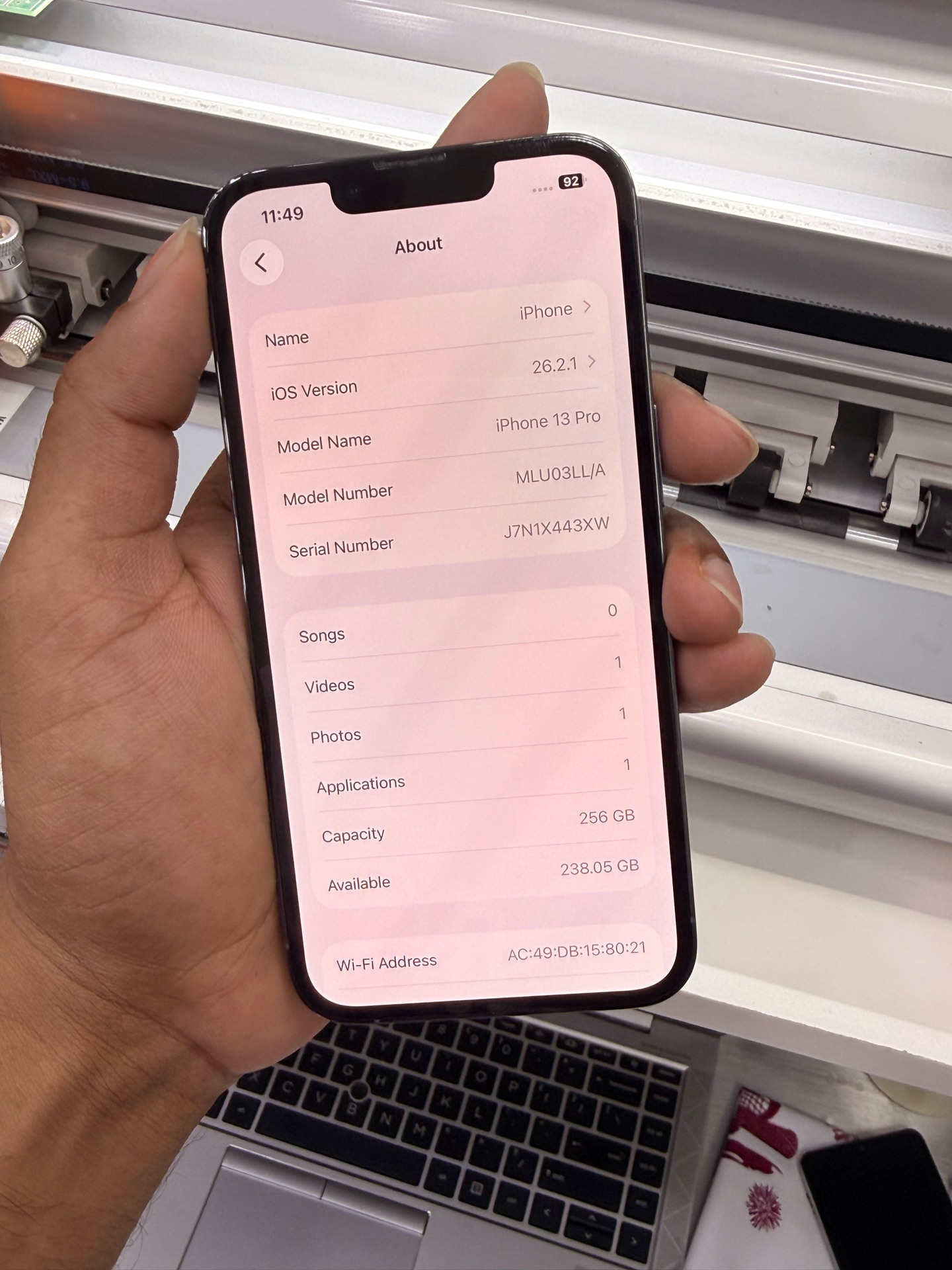 iPhone 13 Pro 256 gb very neat and clean  - Image 5