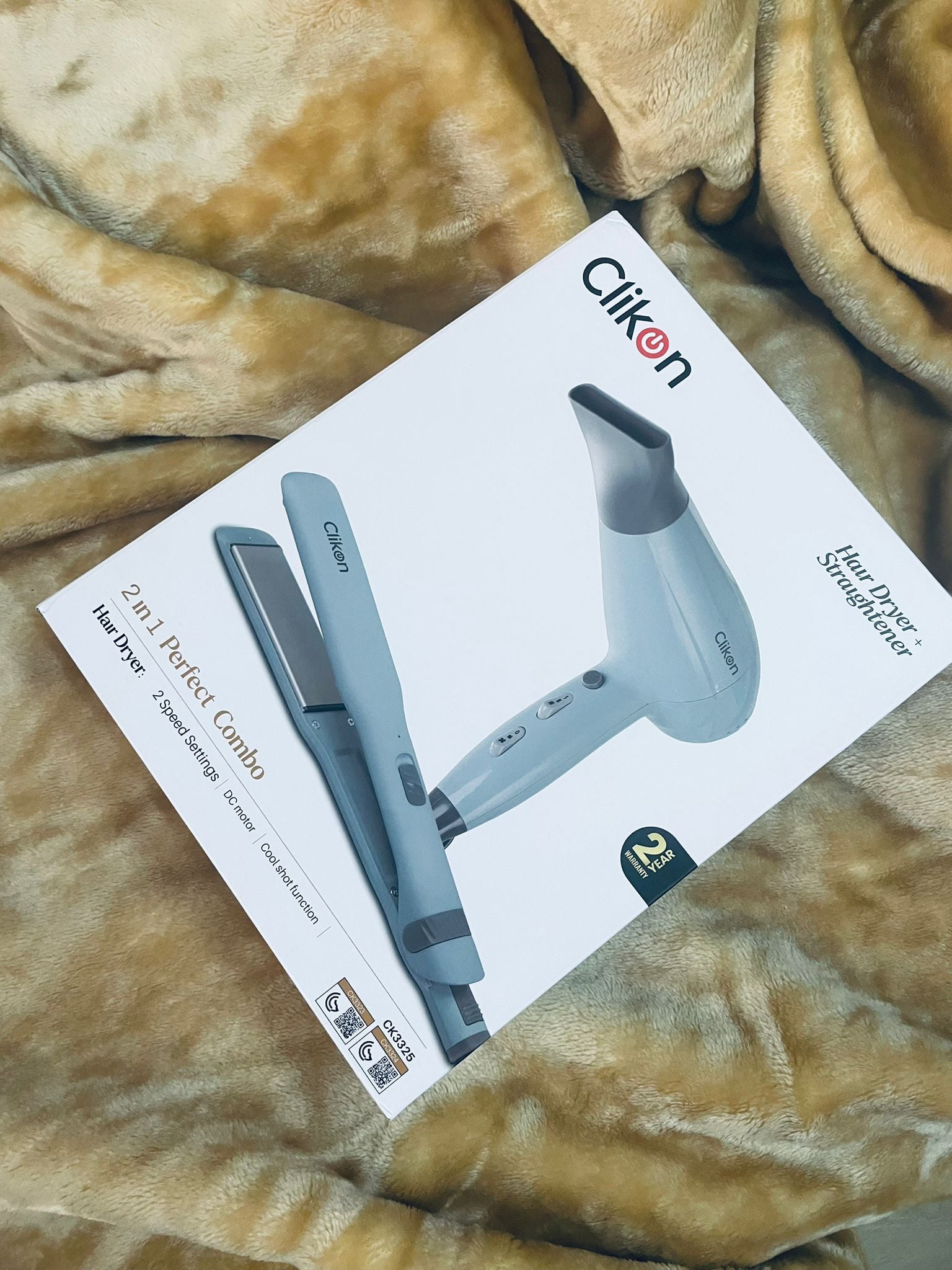 Brand new (unused) Clikon Hair Dryer and Straightenet - Image 4