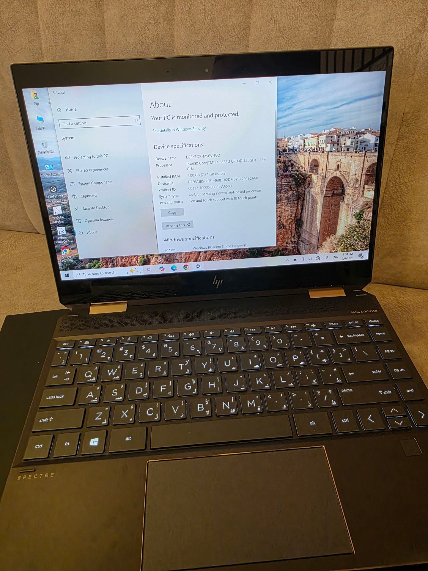 New HP Spectre x360 2-in-1 Gaming Laptop - Convertible - Image 3