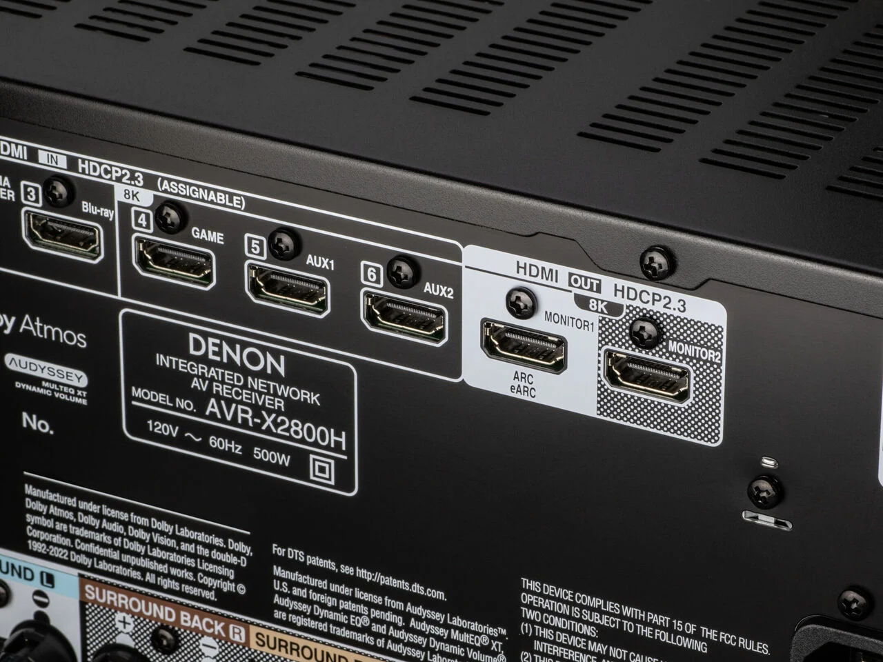 Denon AVR-X2800H - Image 6