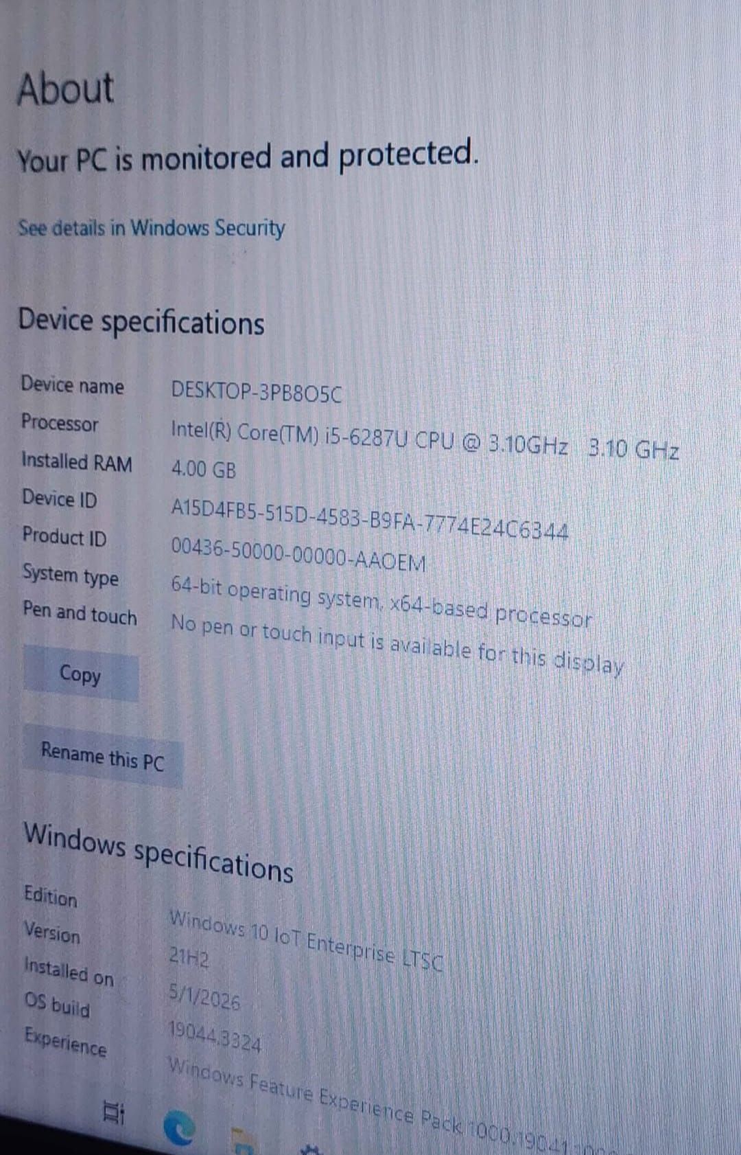 ilife Original Laptop Core i5 6287u Processor 4 GB Ram 1TB Storage 1000GB - Image 3