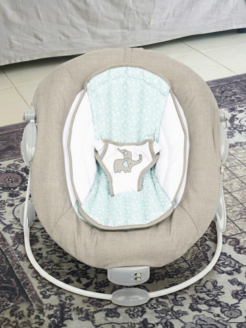 Mothercare Elephant Baby Bouncer  - Image 4