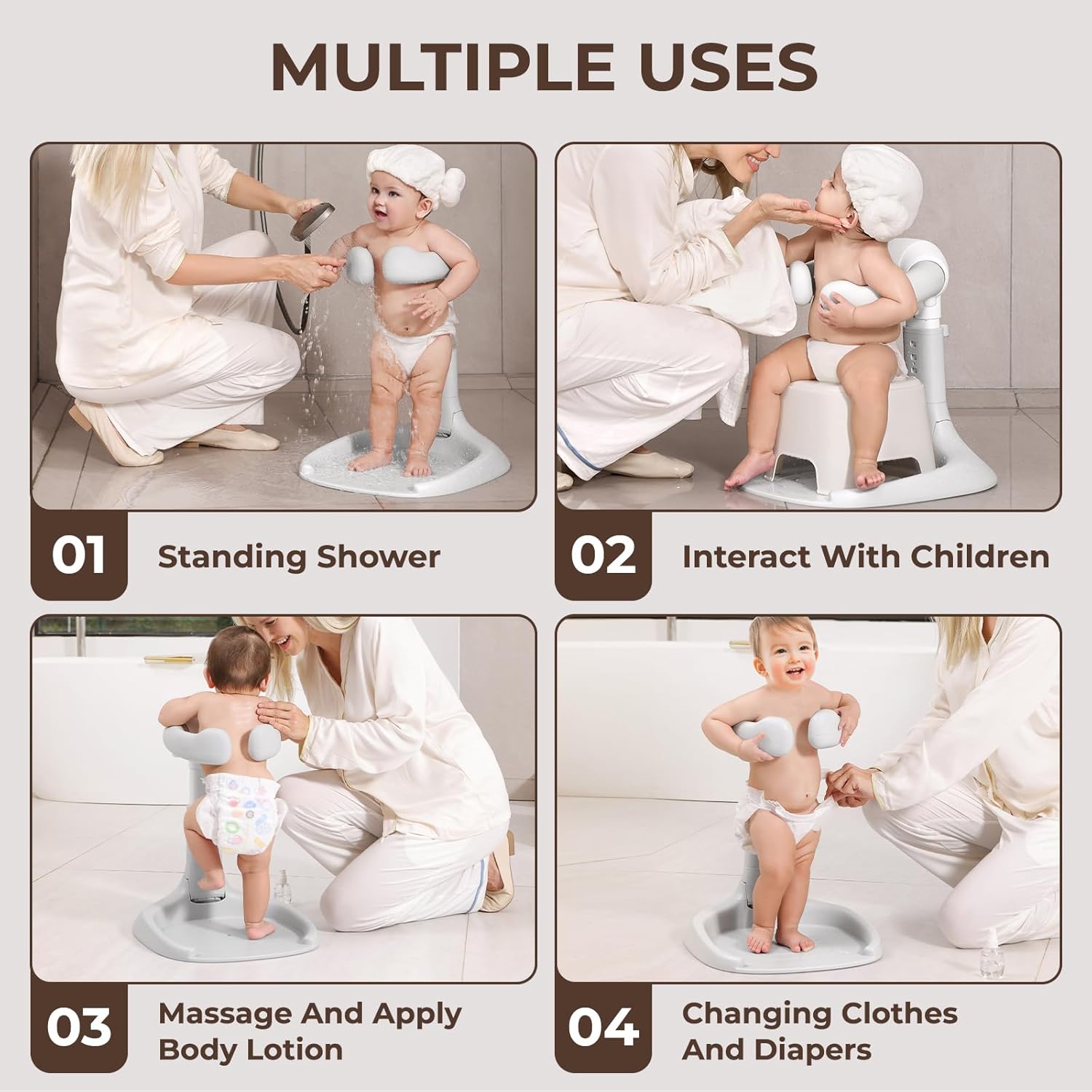 Baby Foldable Bath Stand - Image 3