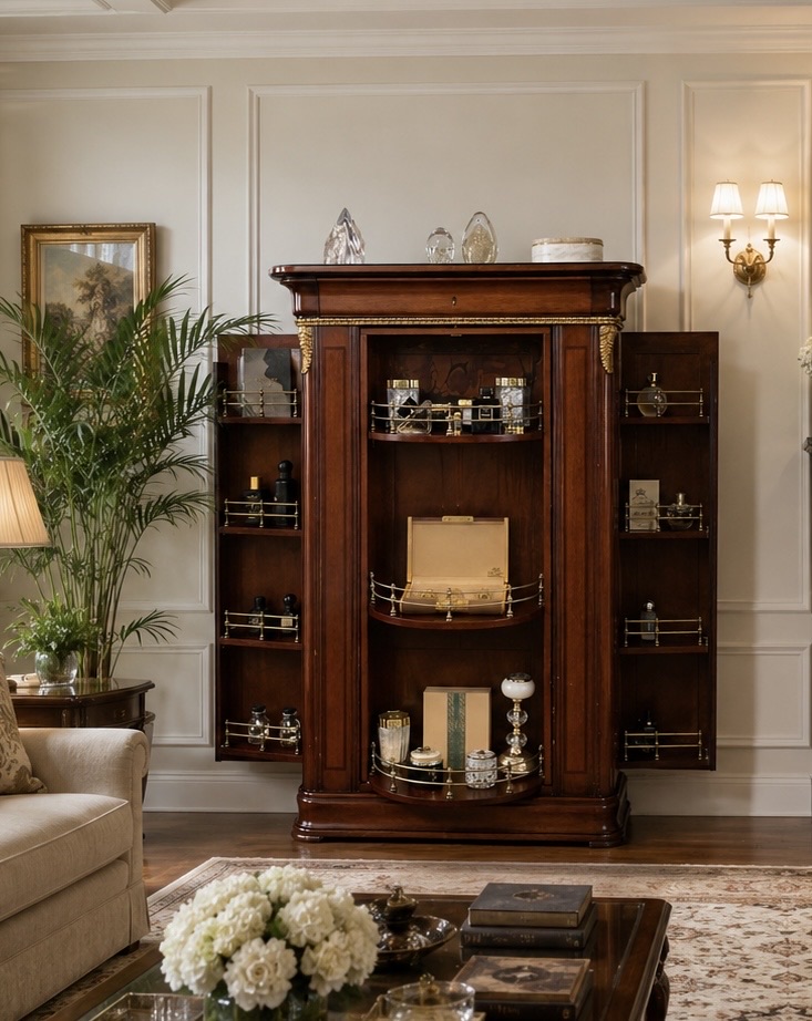 Unique Antique mechanical cabinet - Image 2