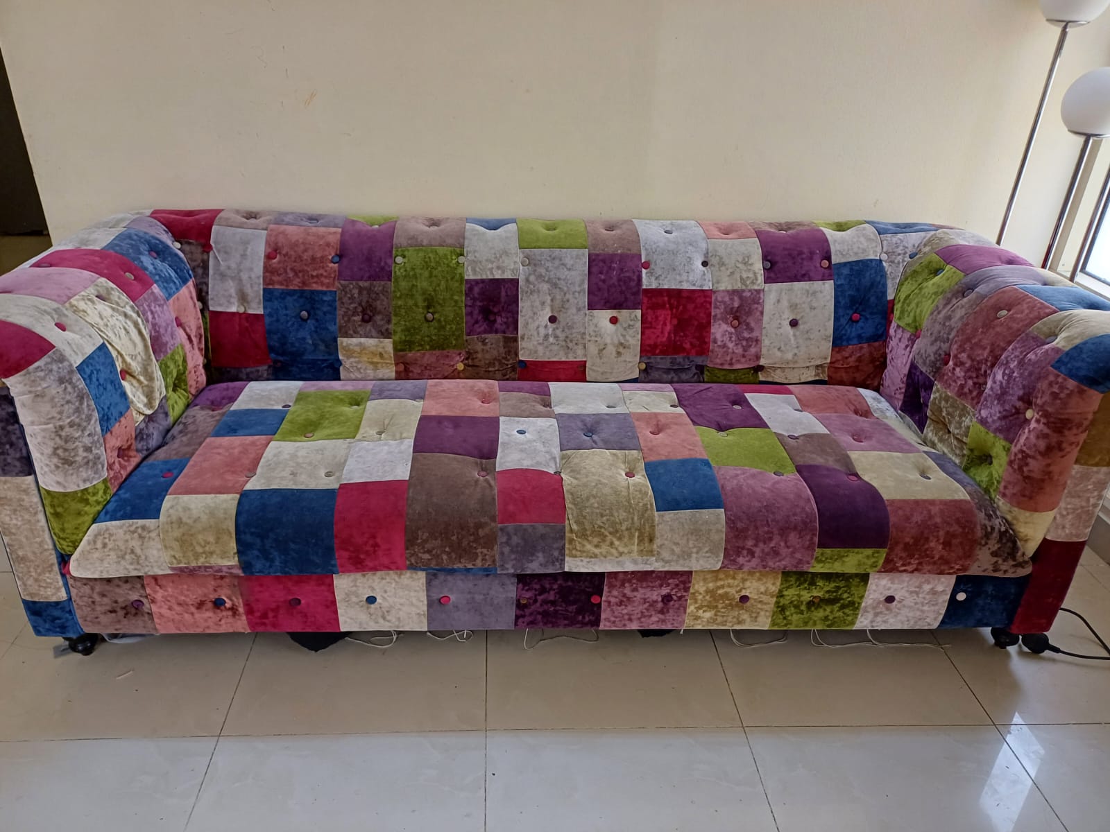 3 SEATER SOFA FOR SALE -WITH IKEA 2 SEATER FREE.  - Image 3