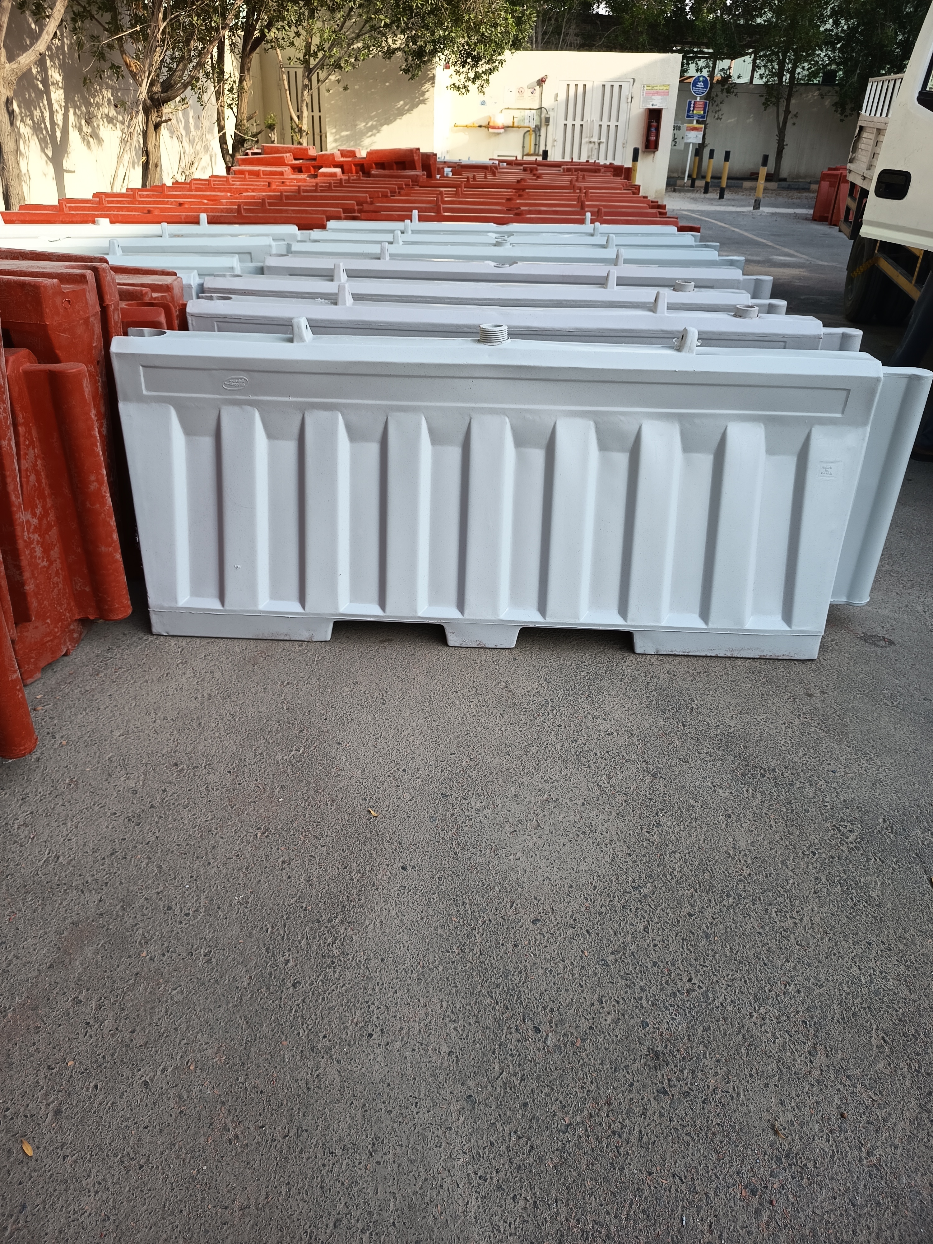 Plastic safety road barrier for sale - Image 1