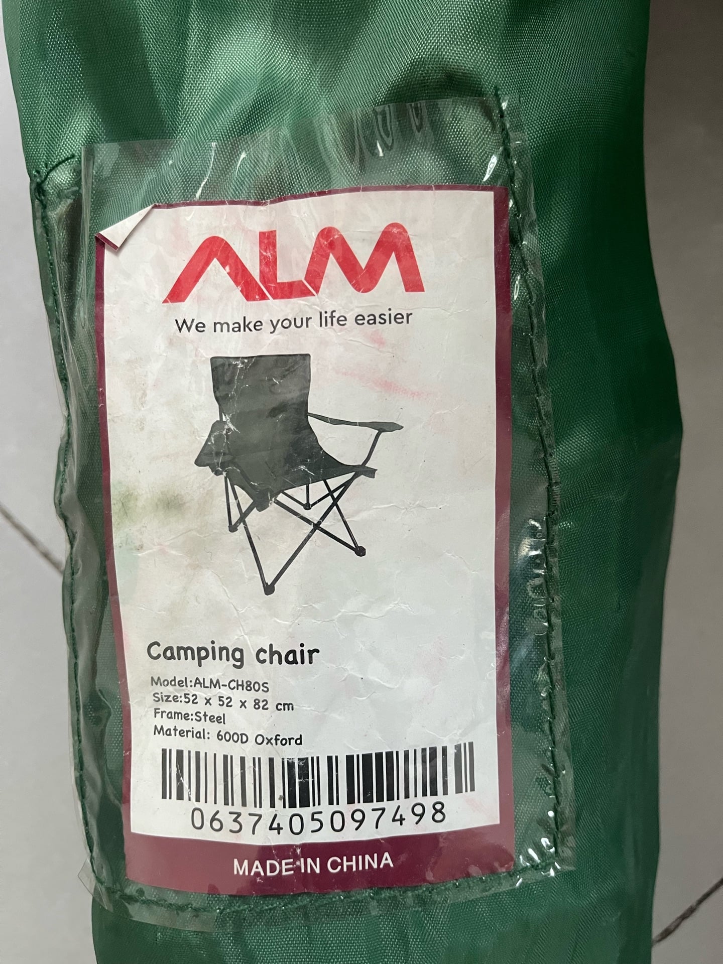 Camping chairs - 4 nos - Image 2