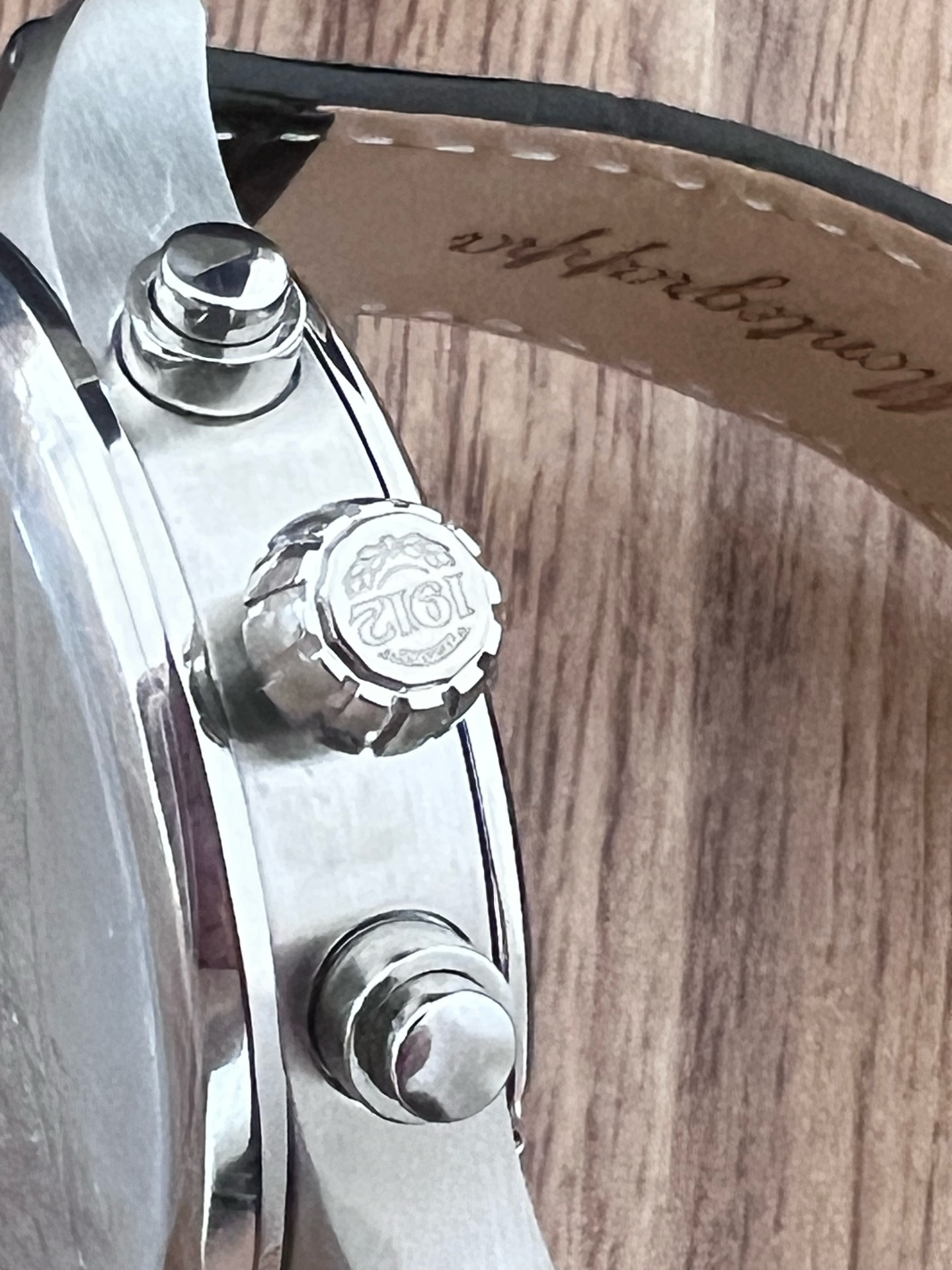 New Montegrappa Swiss 42mm Black - Image 8