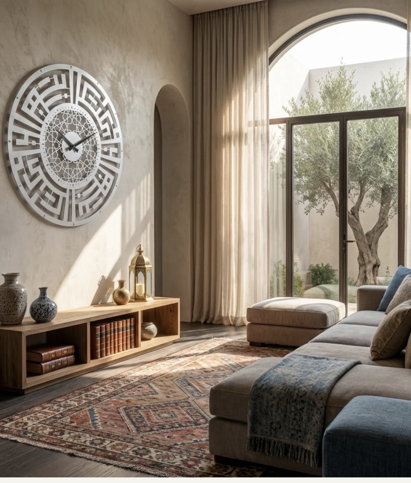 Islamic Art Clock in perfect condition - Image 2