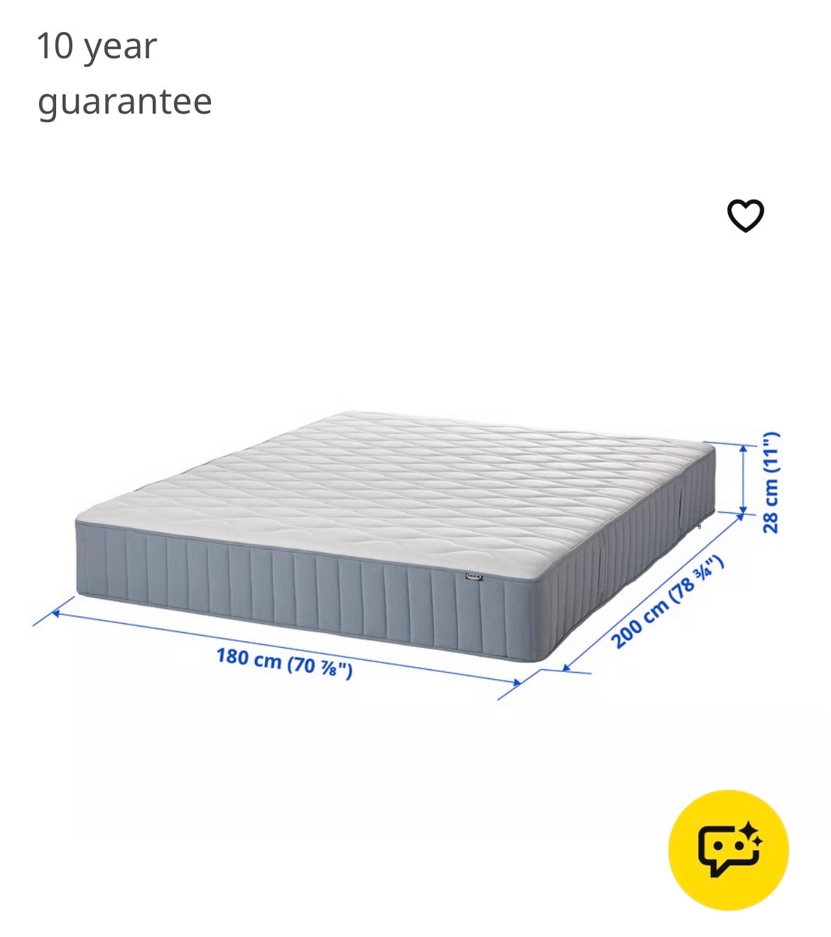 Bed Frame and Mattress in perfect condition - Image 5