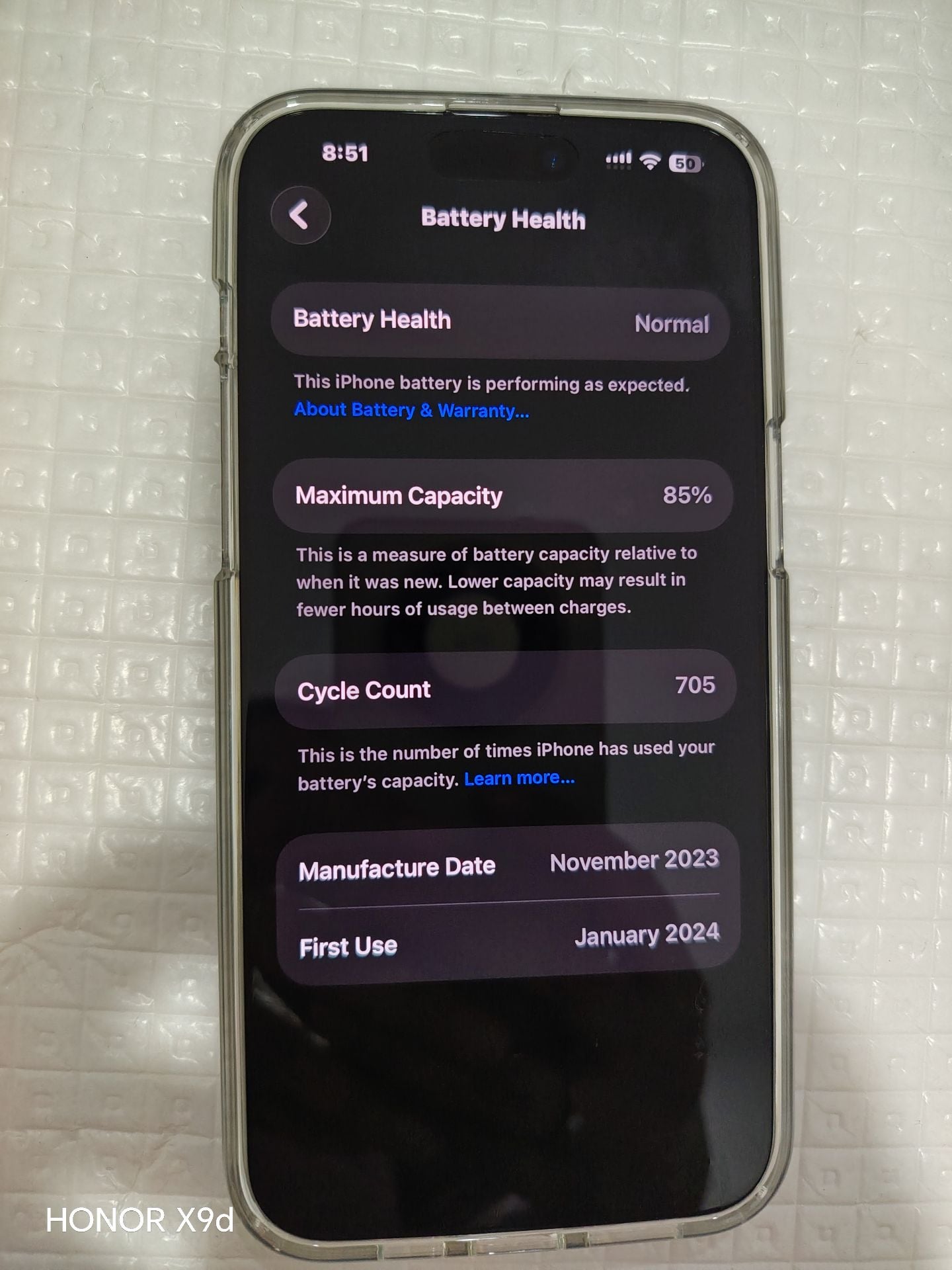 I Phone 15 Pro Max Natural Titanium, 256 GB - Image 8