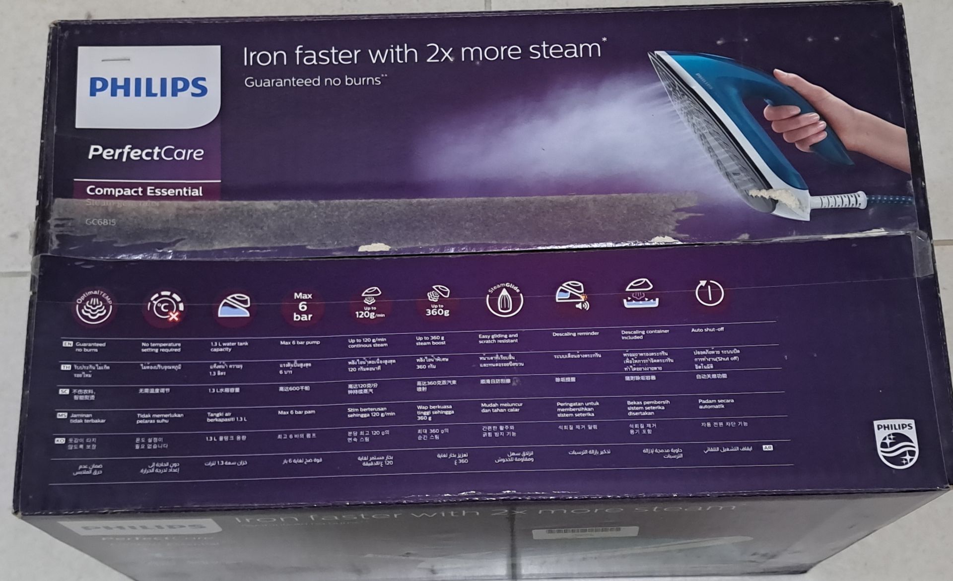 Philips Steam Generator Iron - GC6815/26 - Image 6