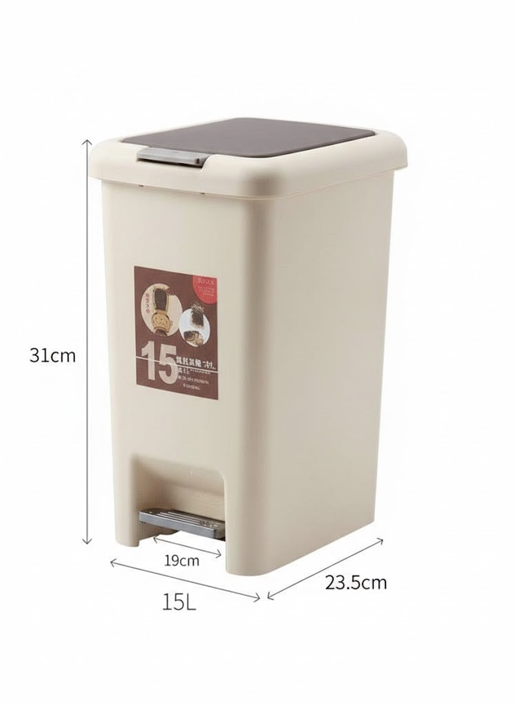 Pedal Dustbin 15 L - Image 4