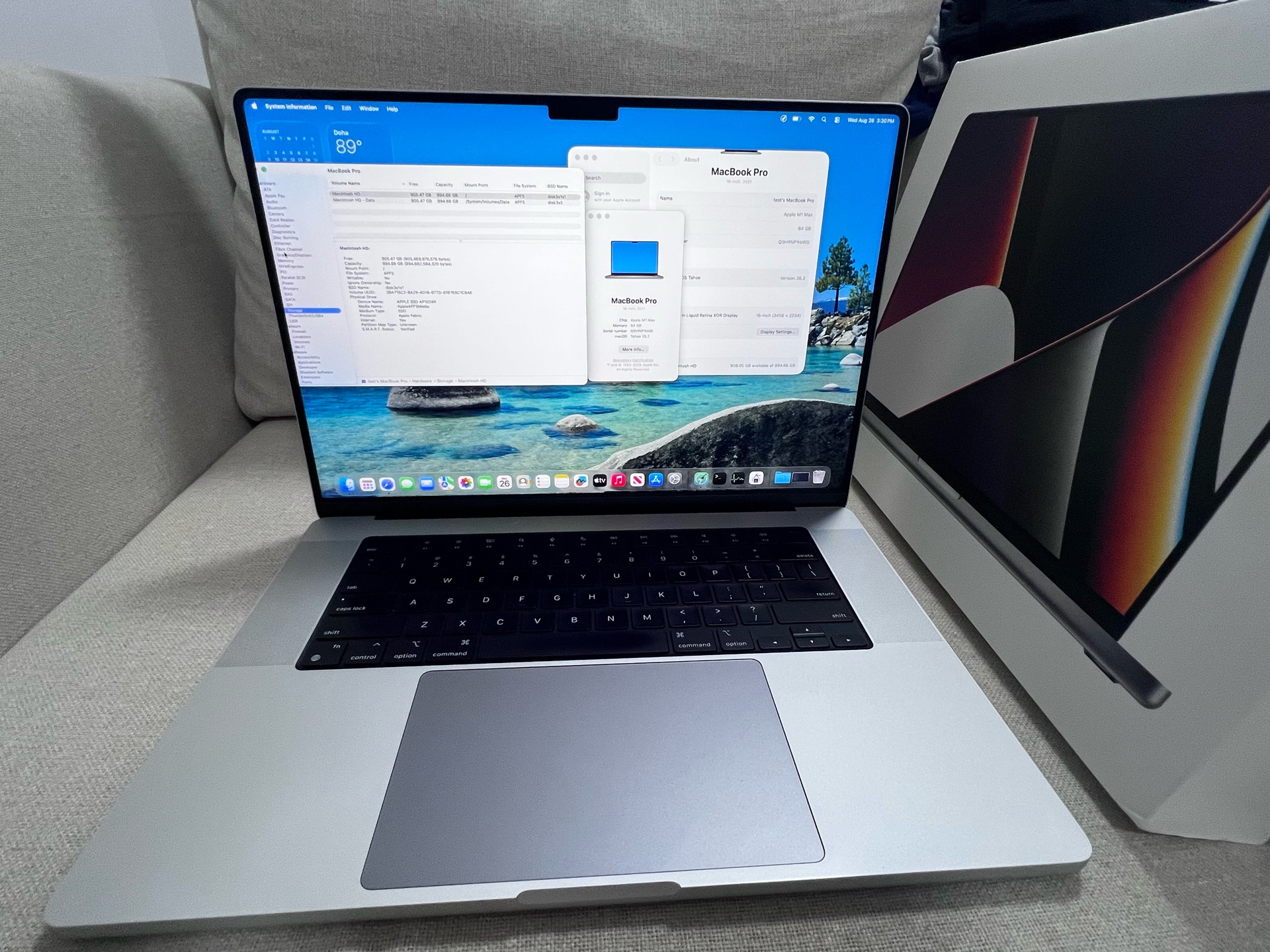Apple M1 Max 64 1TB 100%  - Image 4