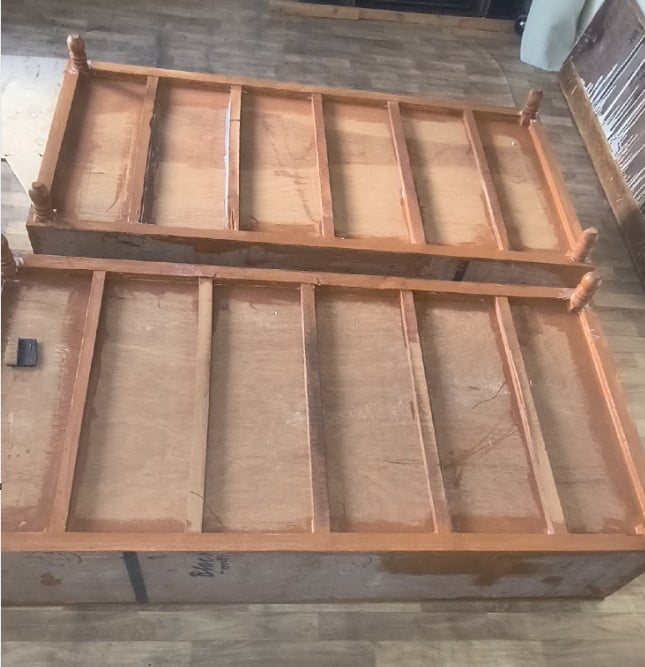 Bed 6x6 - Hardwood - Image 2