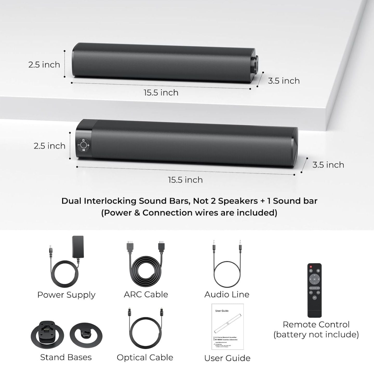 The KY-8000 Soundbar 80W - Image 7