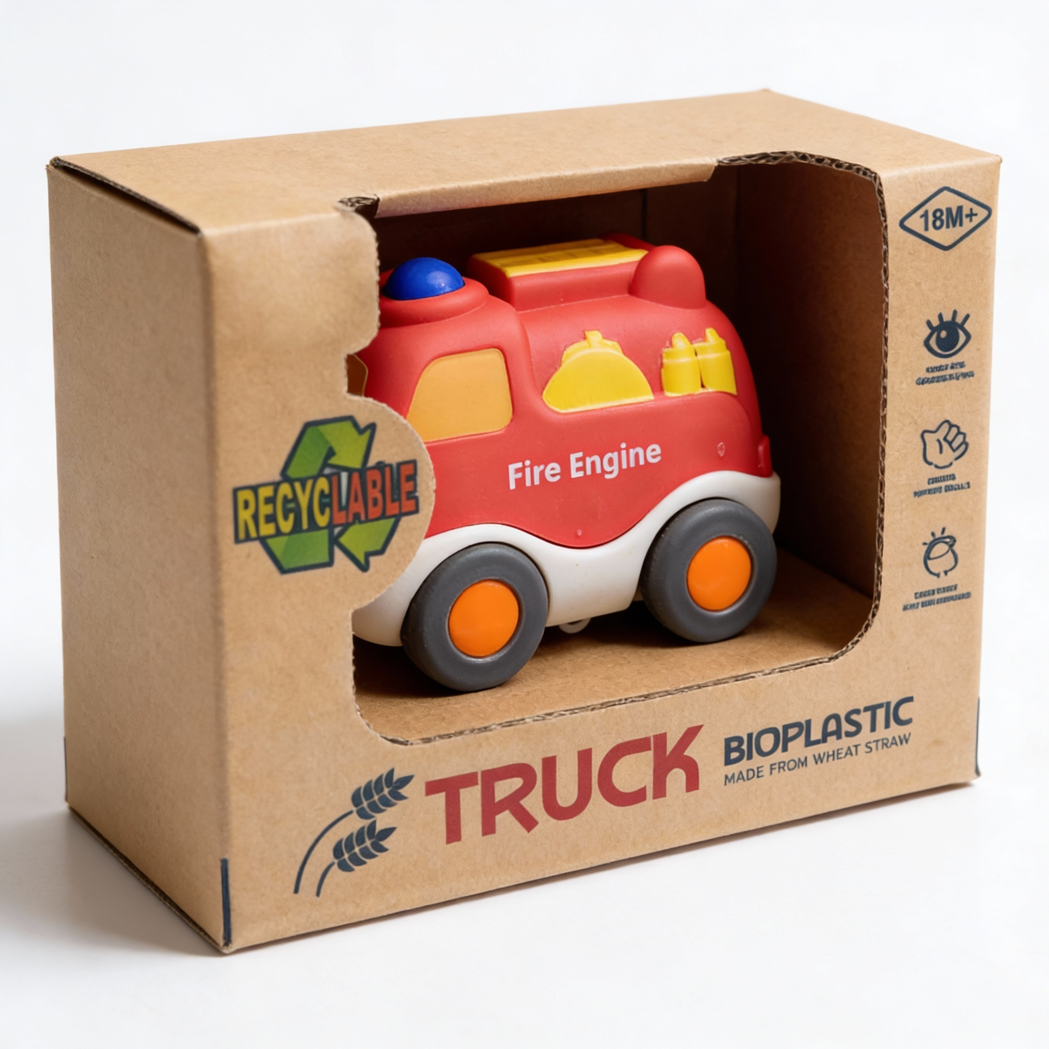 Eco Bioplastic Vehicle Toy - Choose your favourite. - Image 2
