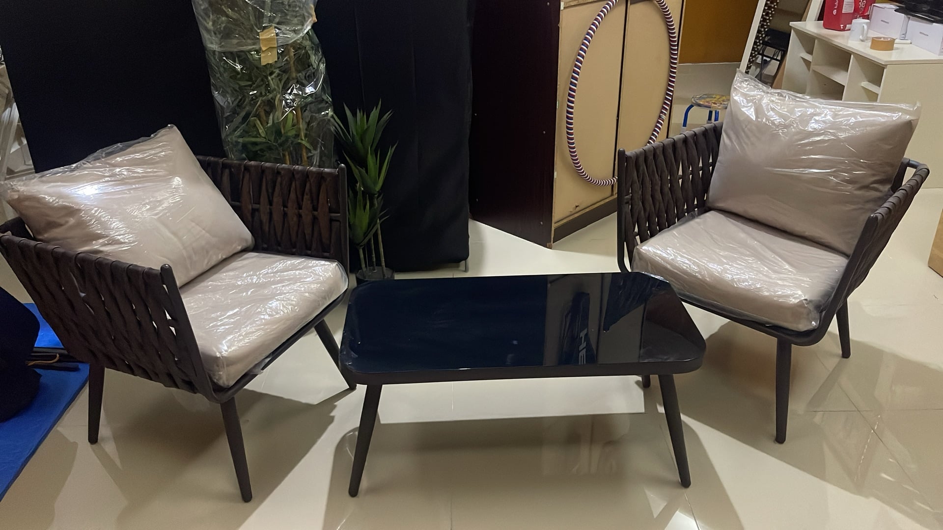 Stove +Gas + sofa set + cupboard - Image 6