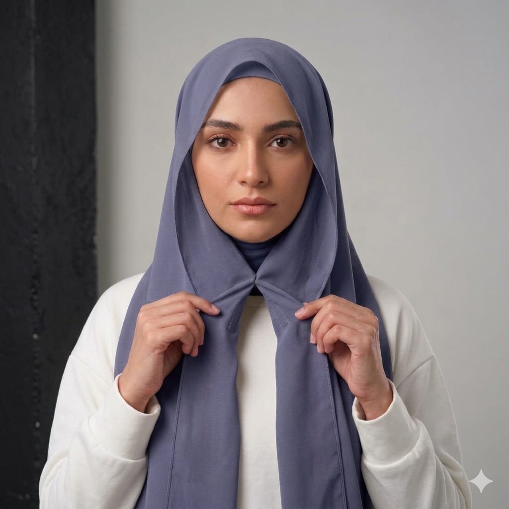 MAGNETIC CHIFFON HIJAB  - Image 3