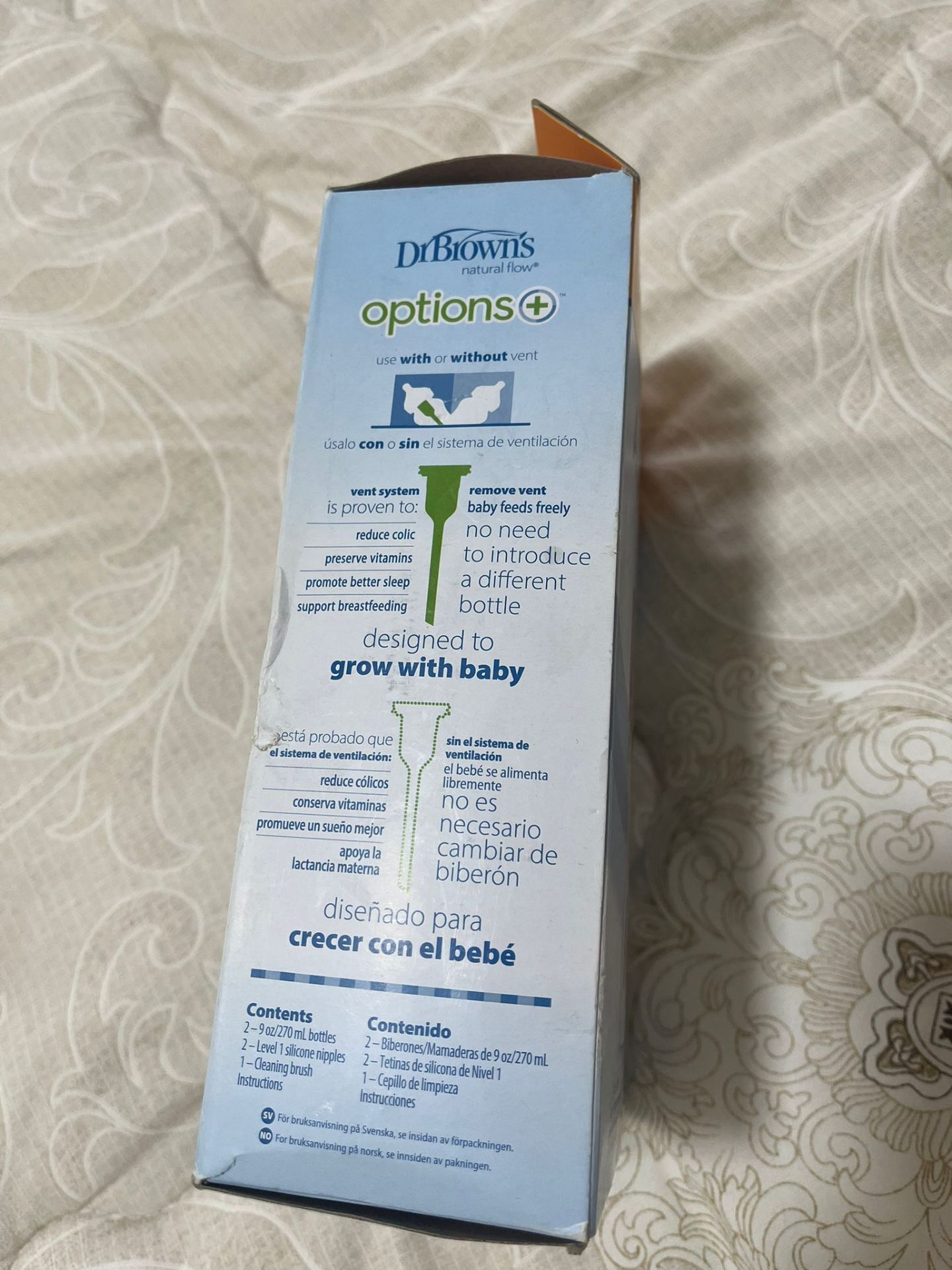 Dr Browns Anti colic baby bottle  - Image 4