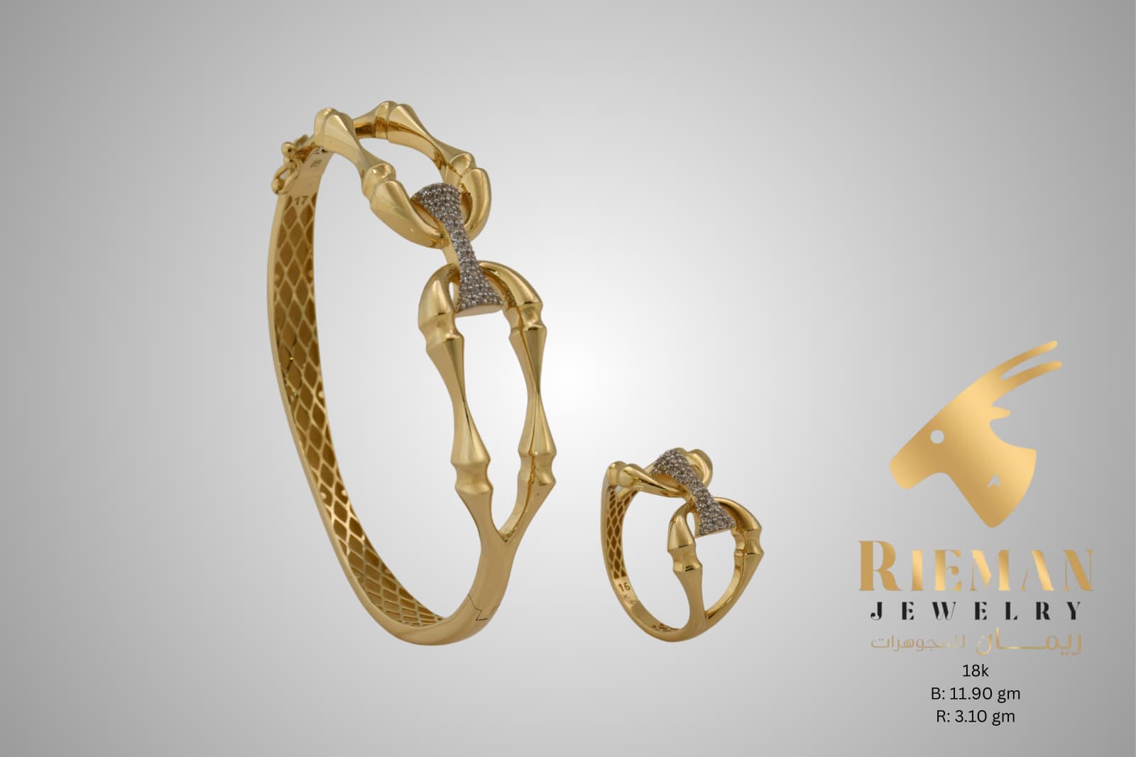 Rieman Jewelry – 18K & 21K Gold Rings, Bangles & Sets in Doha - Image 2