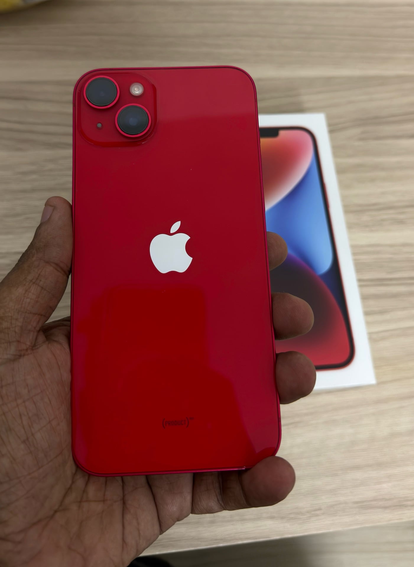 آيفون 14 بلس 256GB أحمر - مستعمل، بحالة ممتازة - Image 2