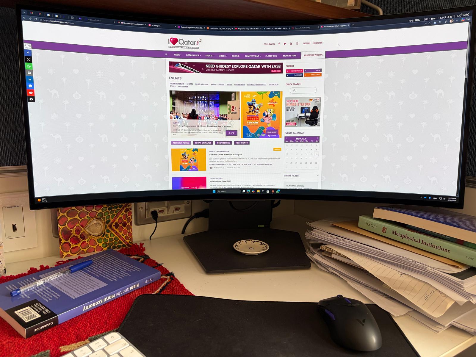 LG UltraGear 34GS95QE-B — 34" Curved OLED Gaming Monitor - Image 3