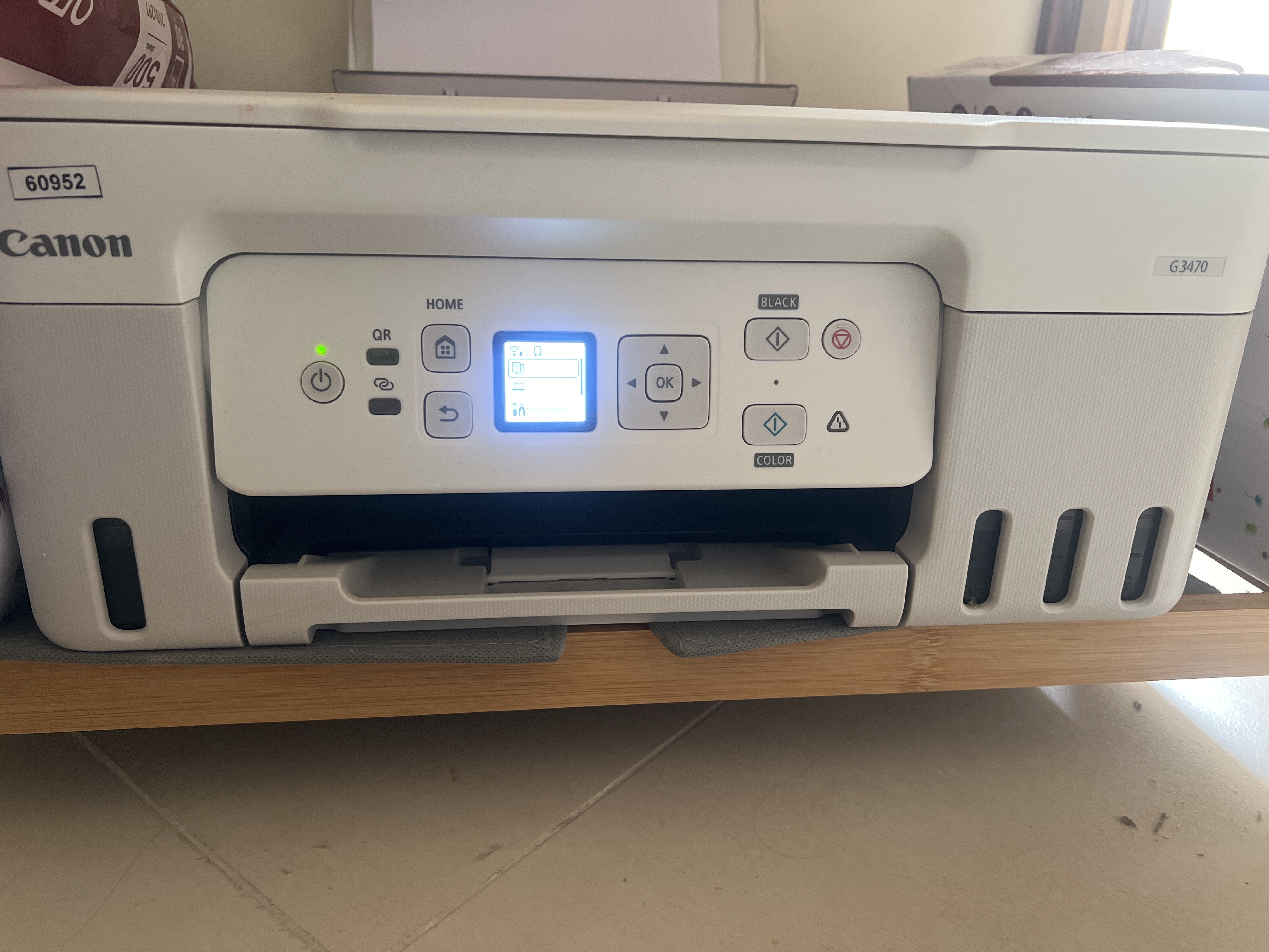 Canon PIXMA G3470 Wi-Fi color printer for sale. - Image 4