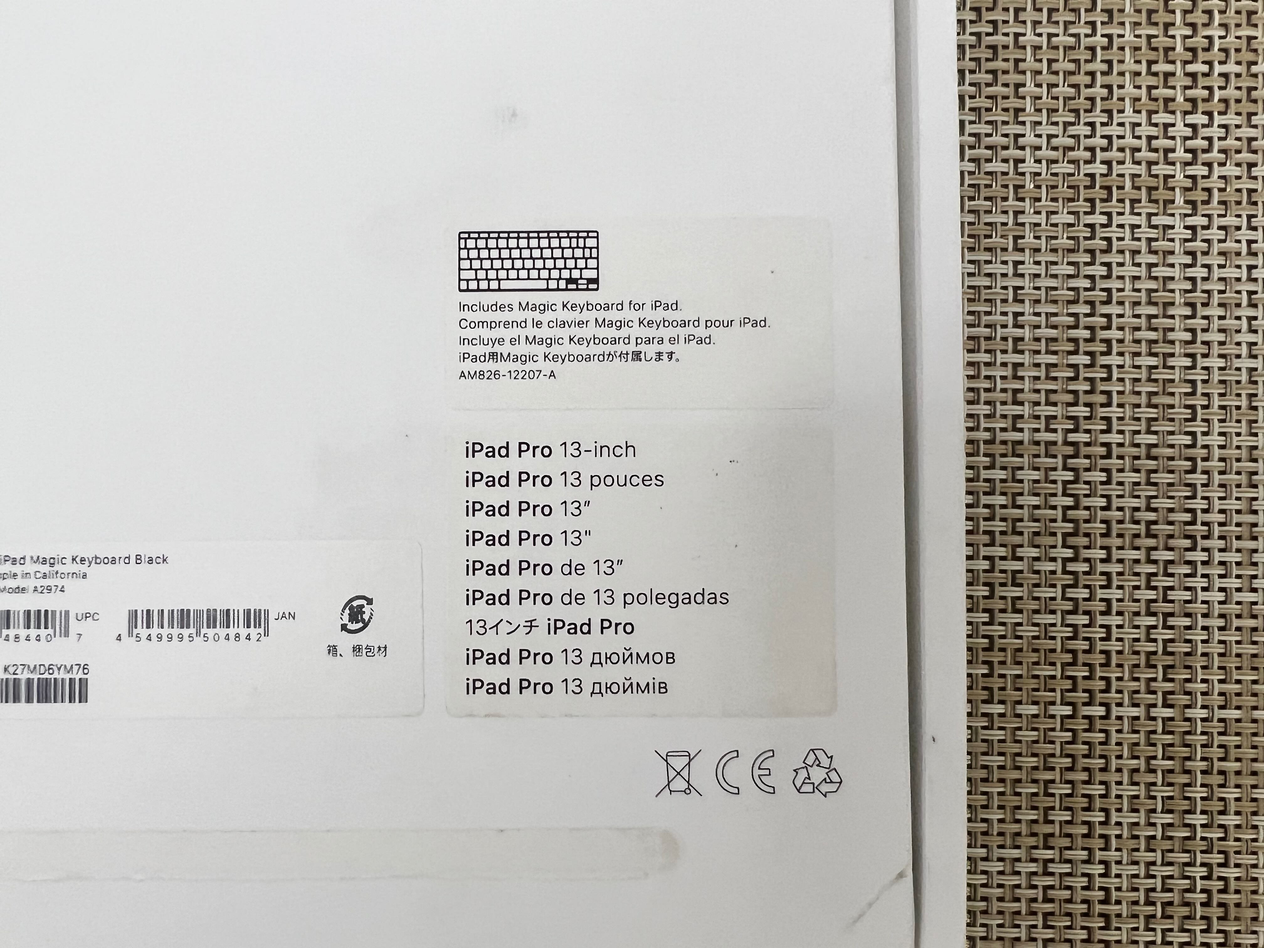Apple Magic KB iPad Pro M4 13in - Image 5