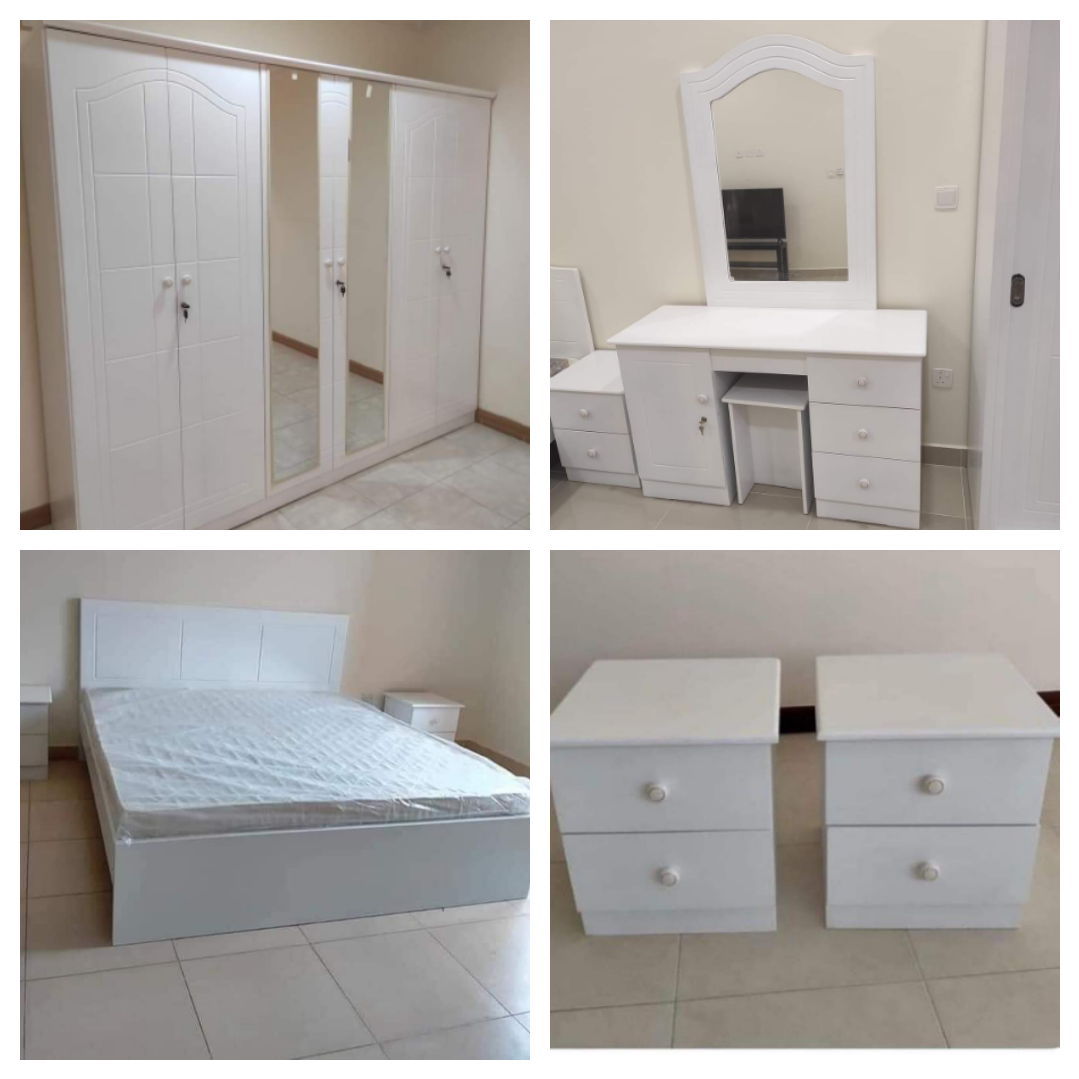 New bed,mattress,cupboard, bedroom set selling in Qatar. 30032896 - Image 9