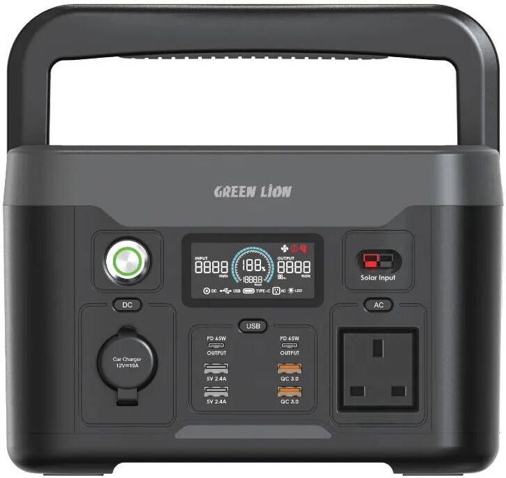 Green Lion PGX600 Power Station 600W PD65W Solar Input 240W - Image 4