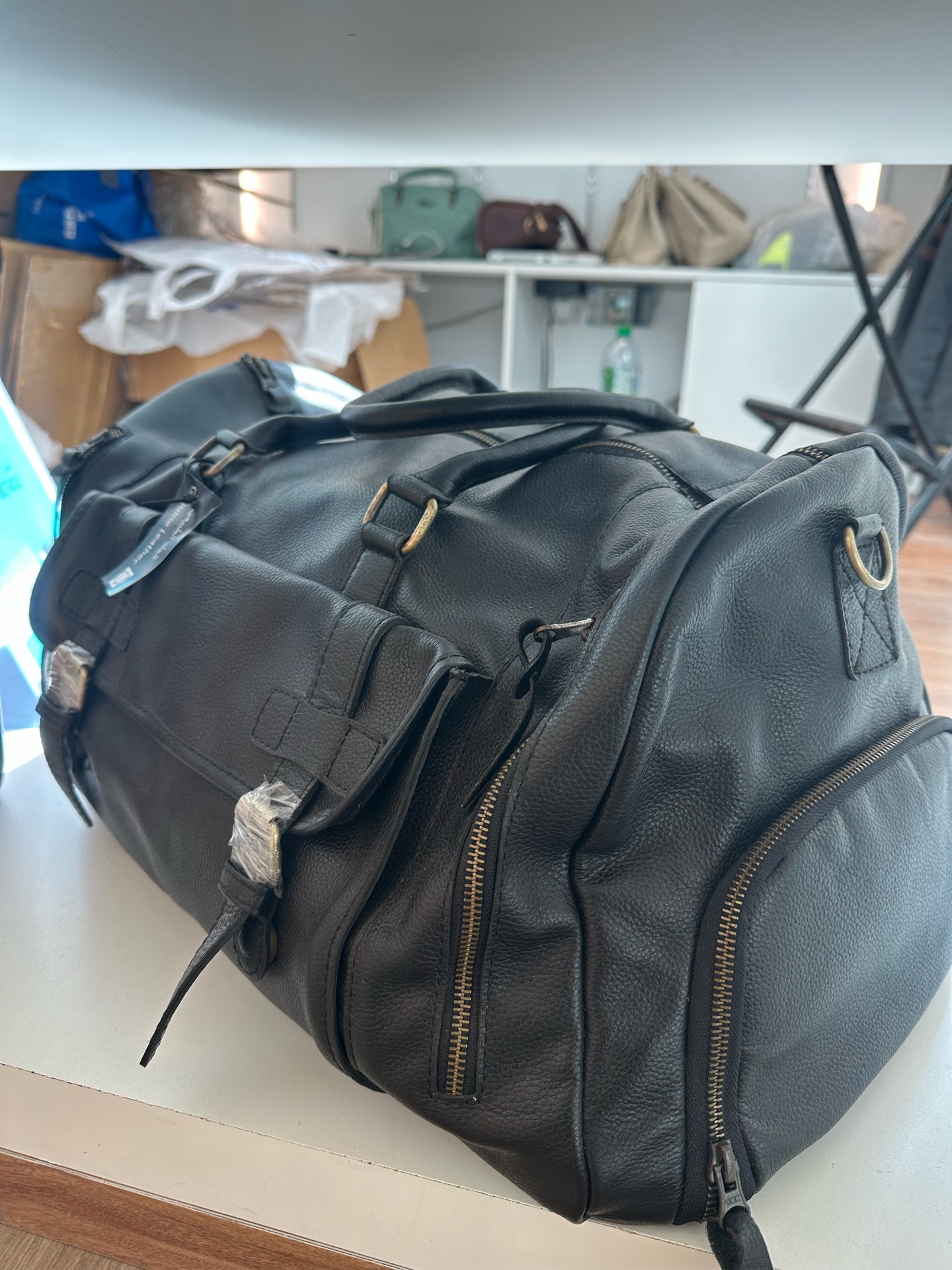 Genuine Leather Duffel Bags  - Image 3