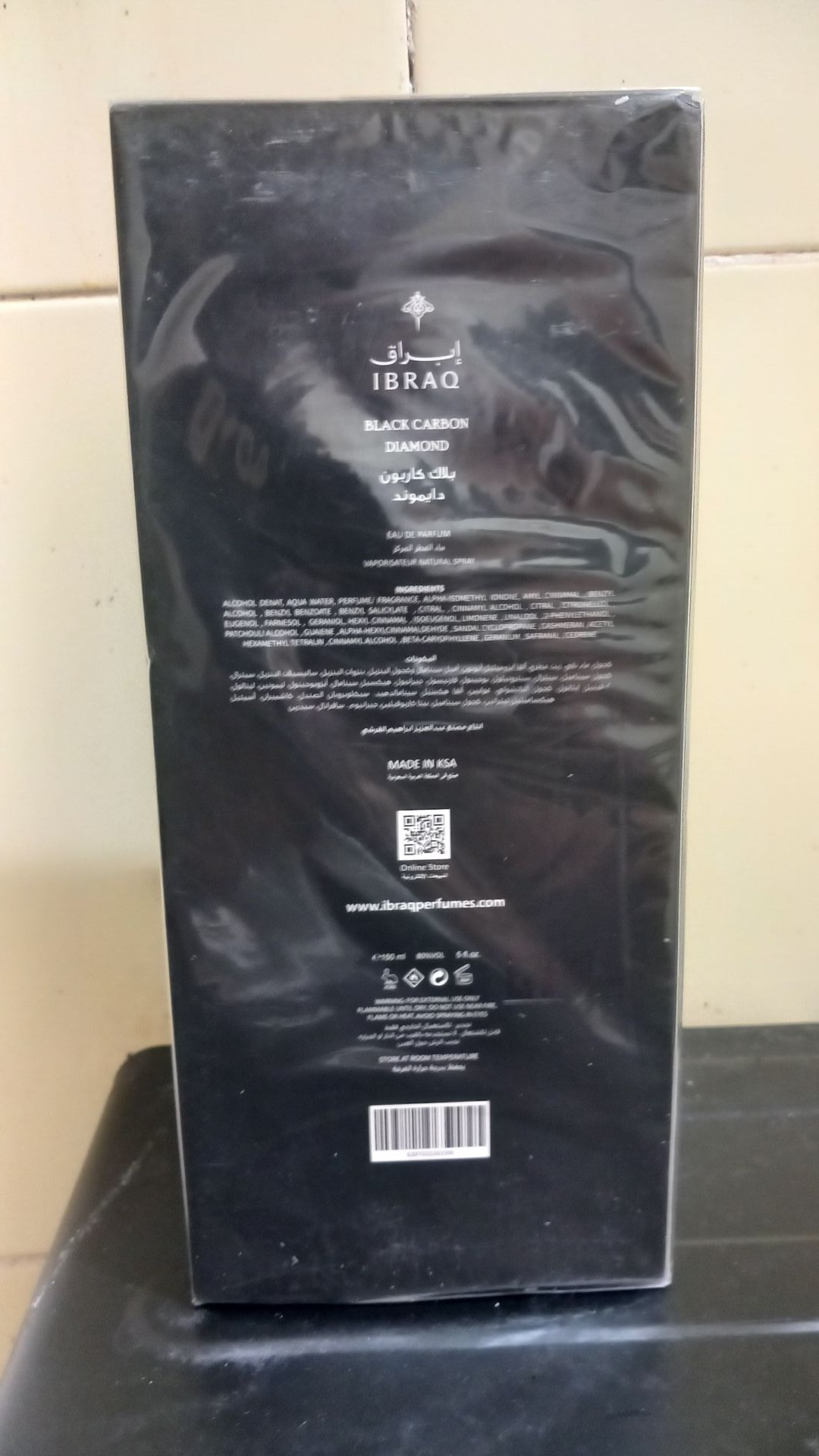 Black Carbon Diamond original perfume 150 ml  - Image 2