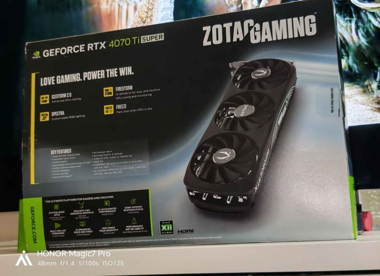 ZOTAC RTX 4070 TI SUPER TRINITY 16 GB GDDR6X - Image 2