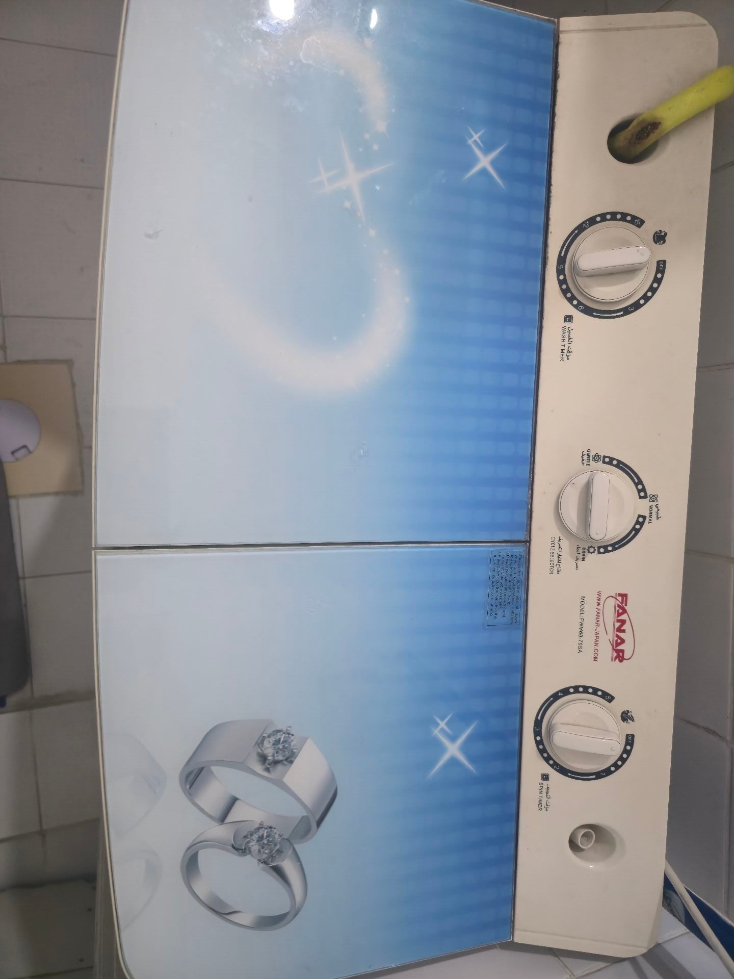 Fanar top load washing machine - Image 4