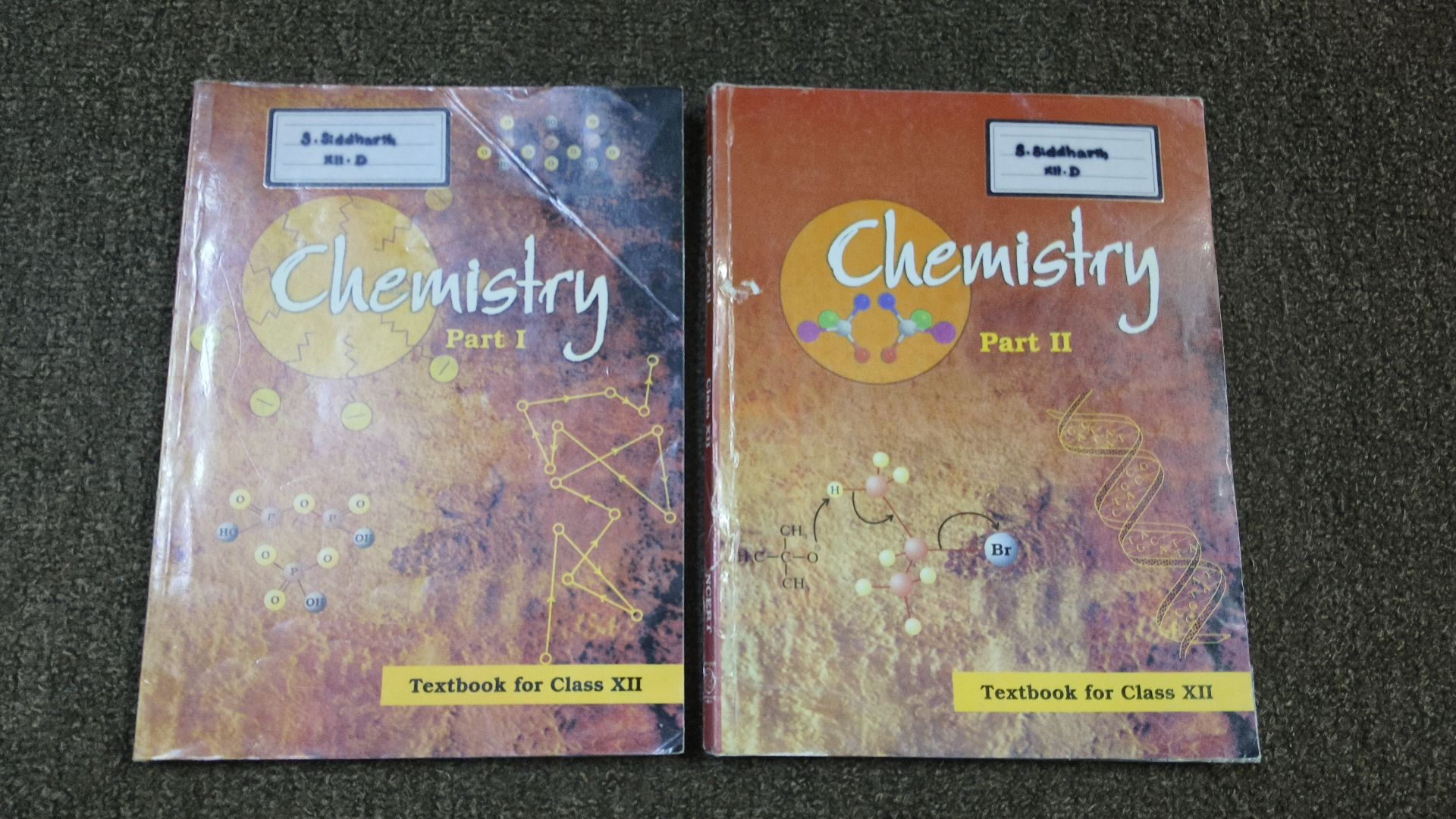 Grade 12 CBSE physics chemistry and math book  - Image 2