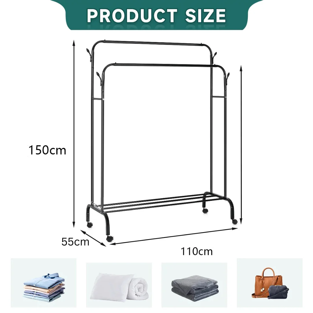 Clothes Hanger Double Layer - Image 2